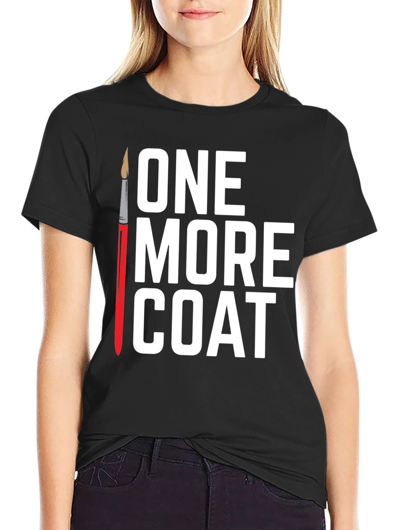 One More Coat T-Shirt - Painters Tee