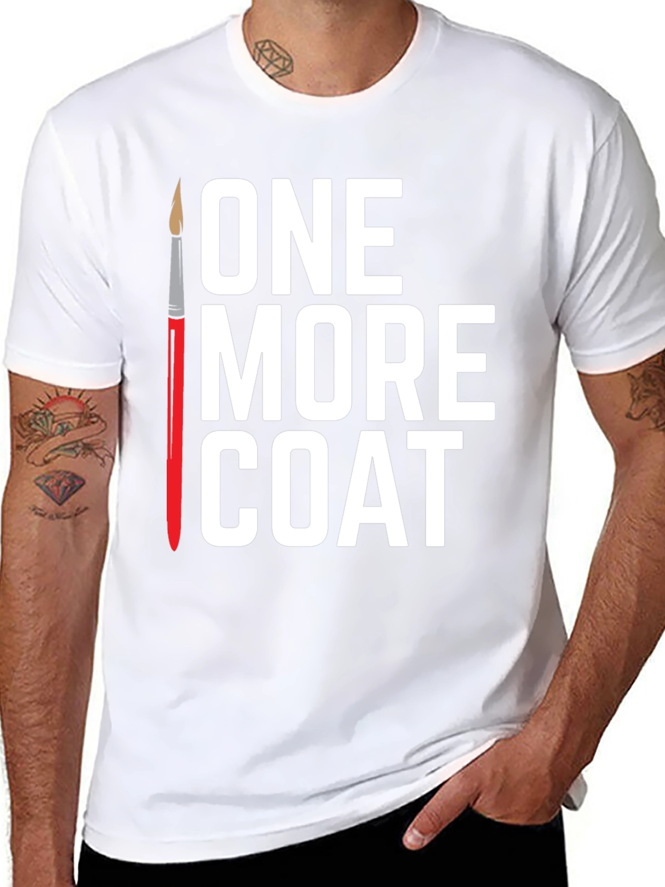 One More Coat T-Shirt - Painters Tee