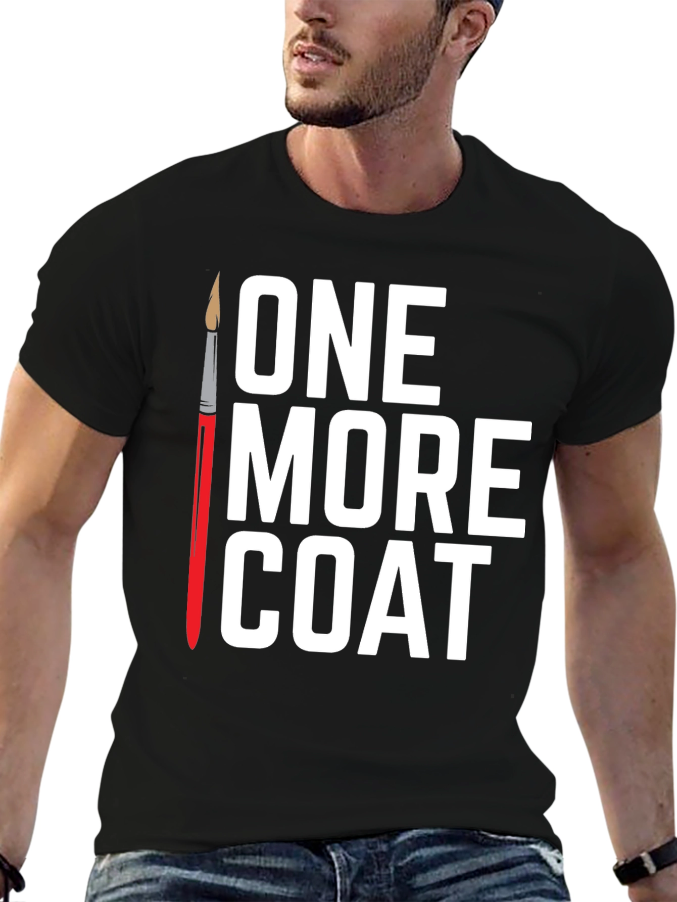 One More Coat T-Shirt - Painters Tee