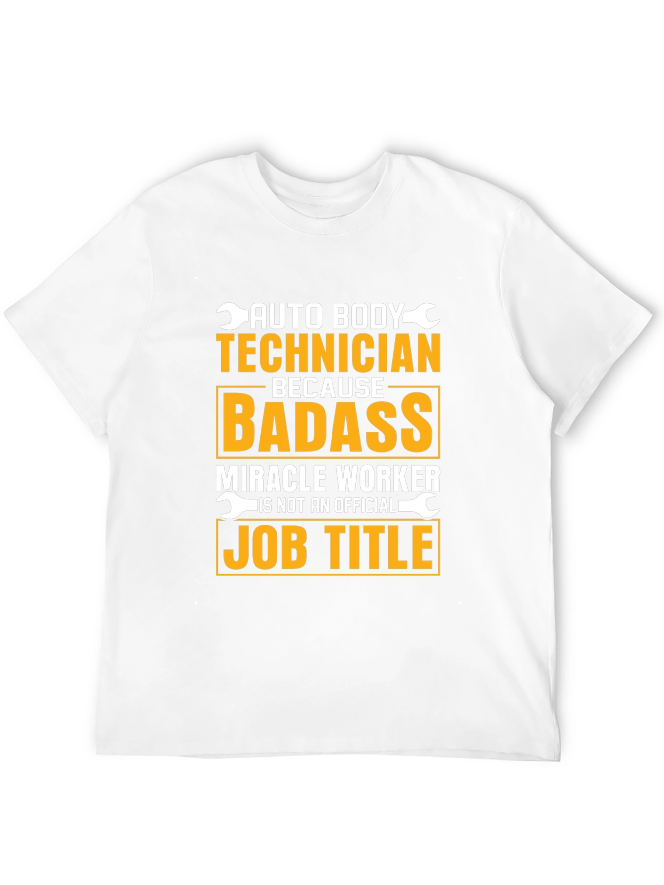 Auto Body Technician Badass Job Title T-Shirt