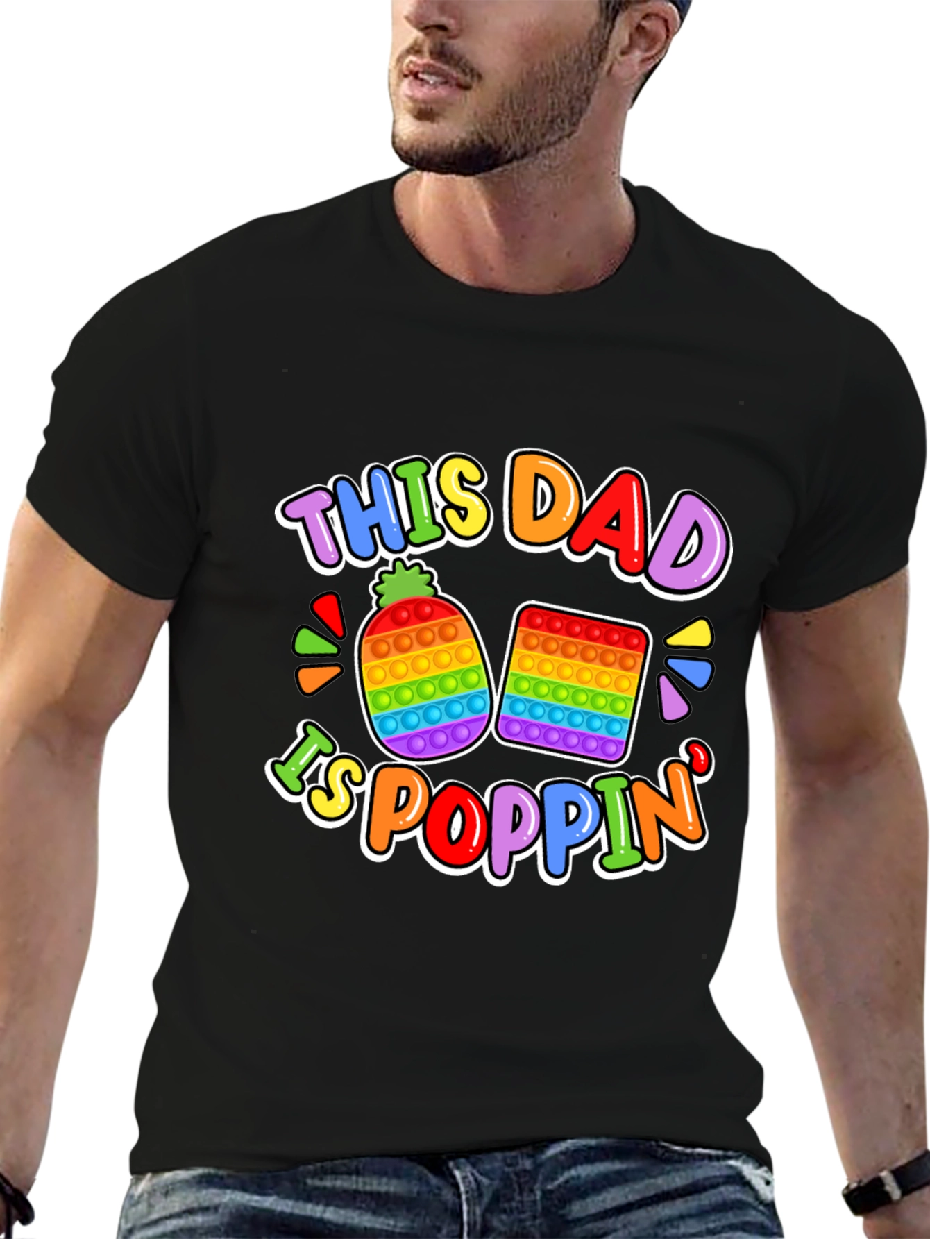 This Dad Is Poppin T-Shirt