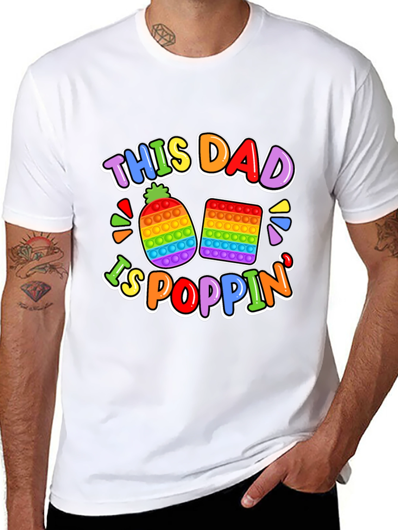 This Dad Is Poppin T-Shirt