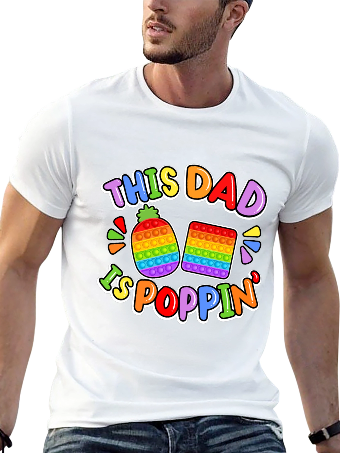 This Dad Is Poppin T-Shirt