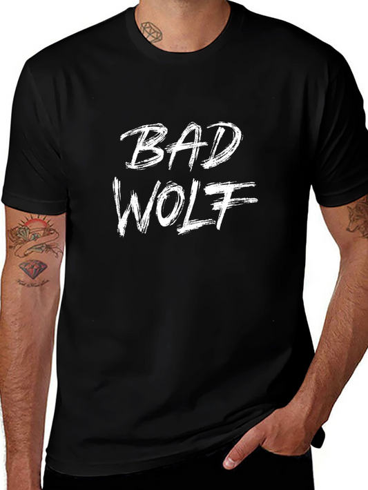 Bad Wolf T-Shirt - Black Cotton Tee