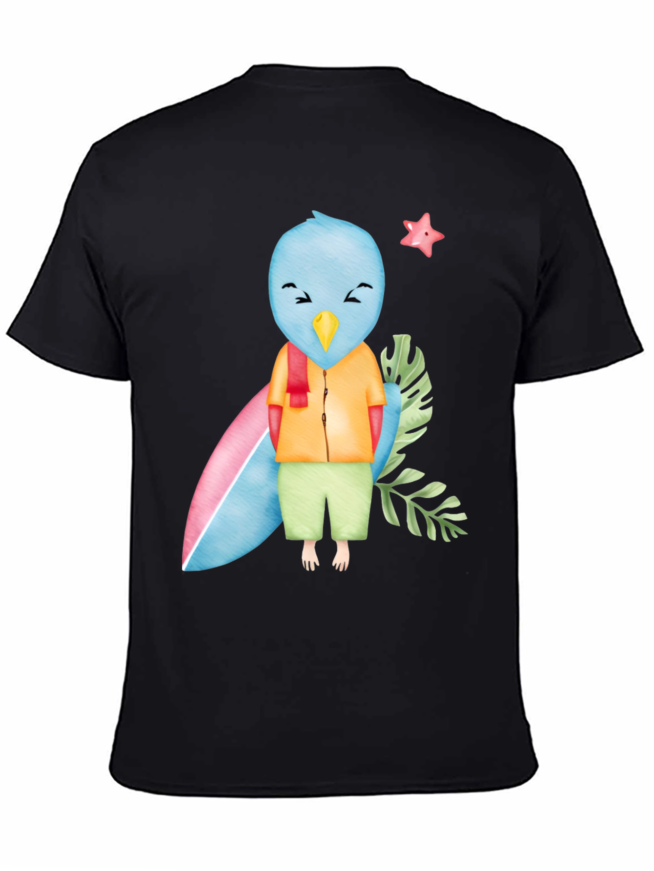 Bird Surfer Graphic Tee