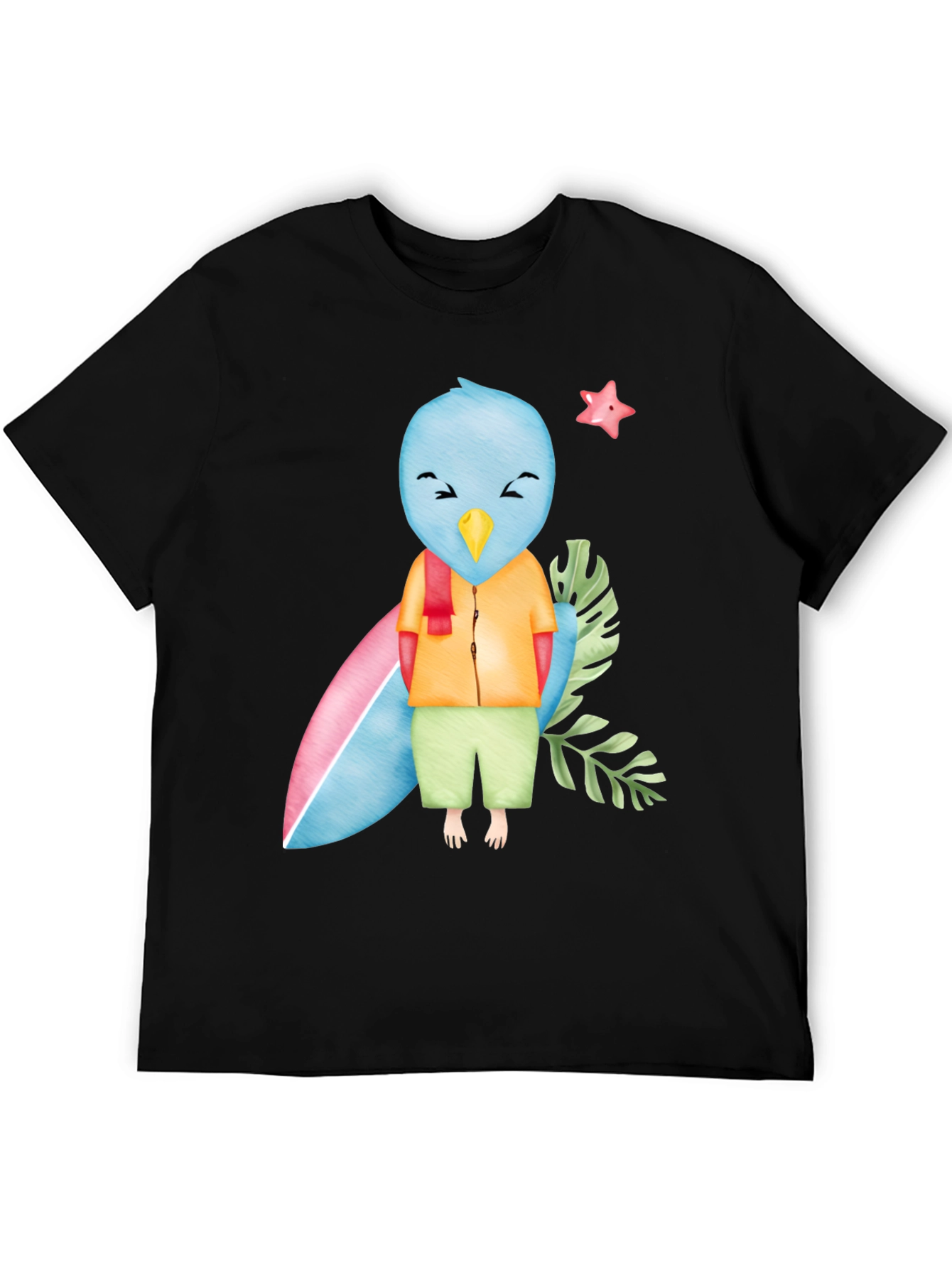 Bird Surfer Graphic Tee