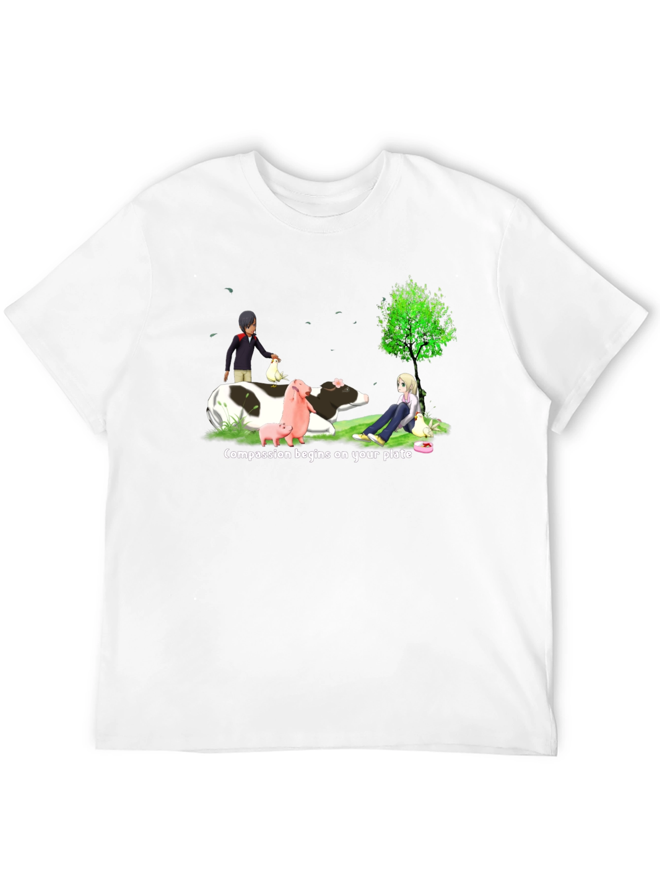 Compassion Begins on Your Plate T-Shirt