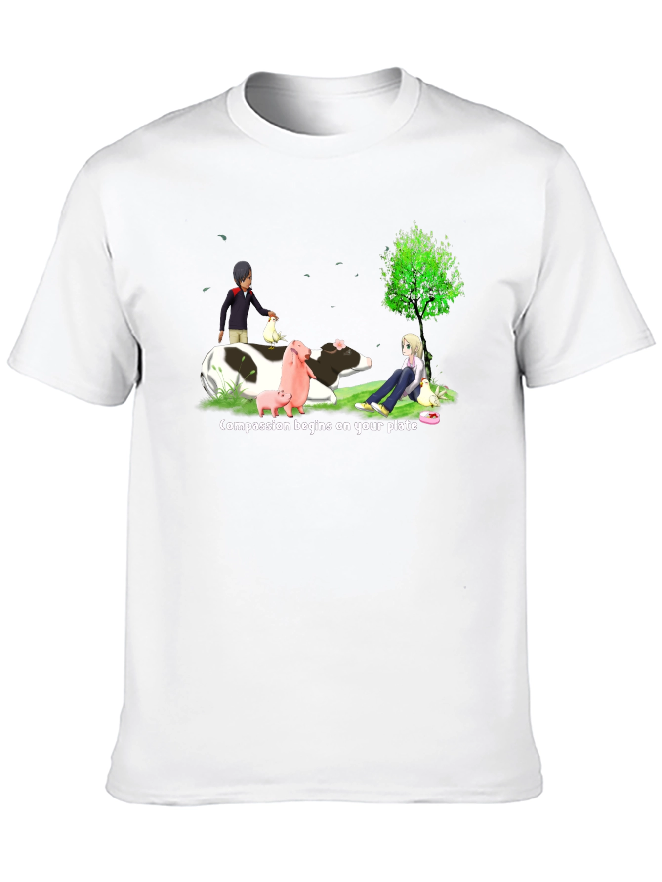 Compassion Begins on Your Plate T-Shirt