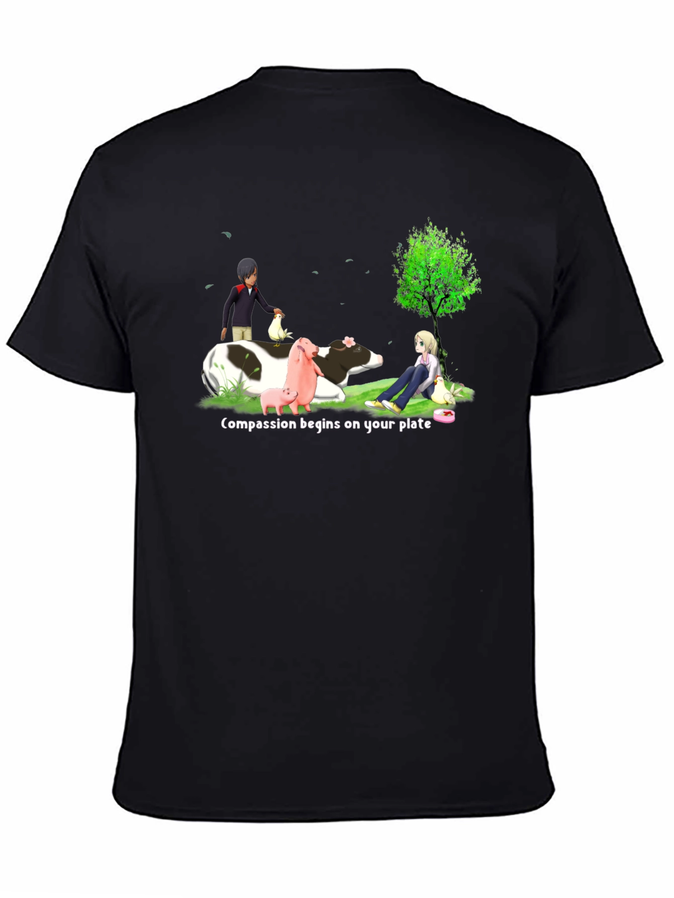 Compassion Begins on Your Plate T-Shirt