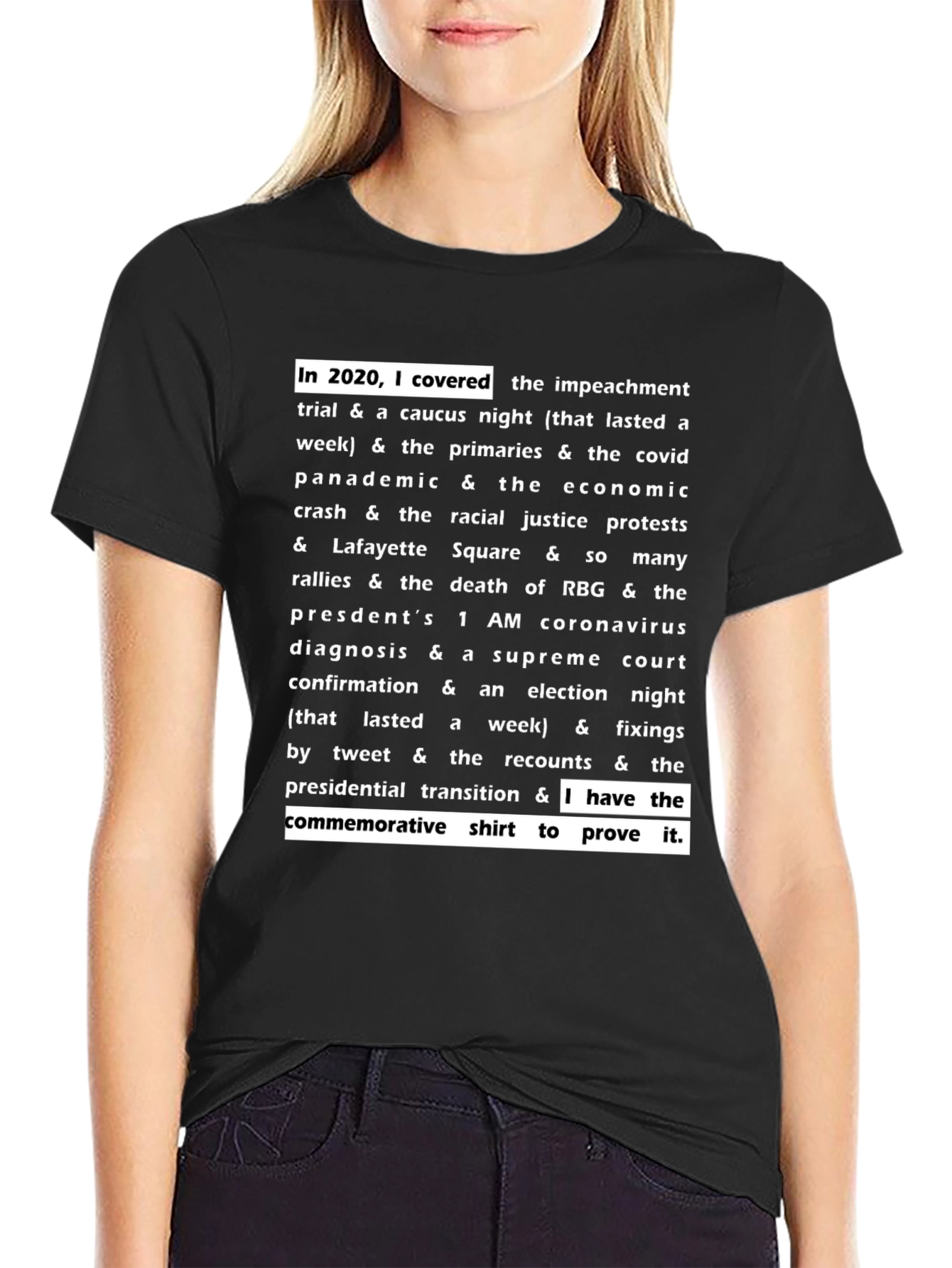 2020 I Covered It All T-Shirt