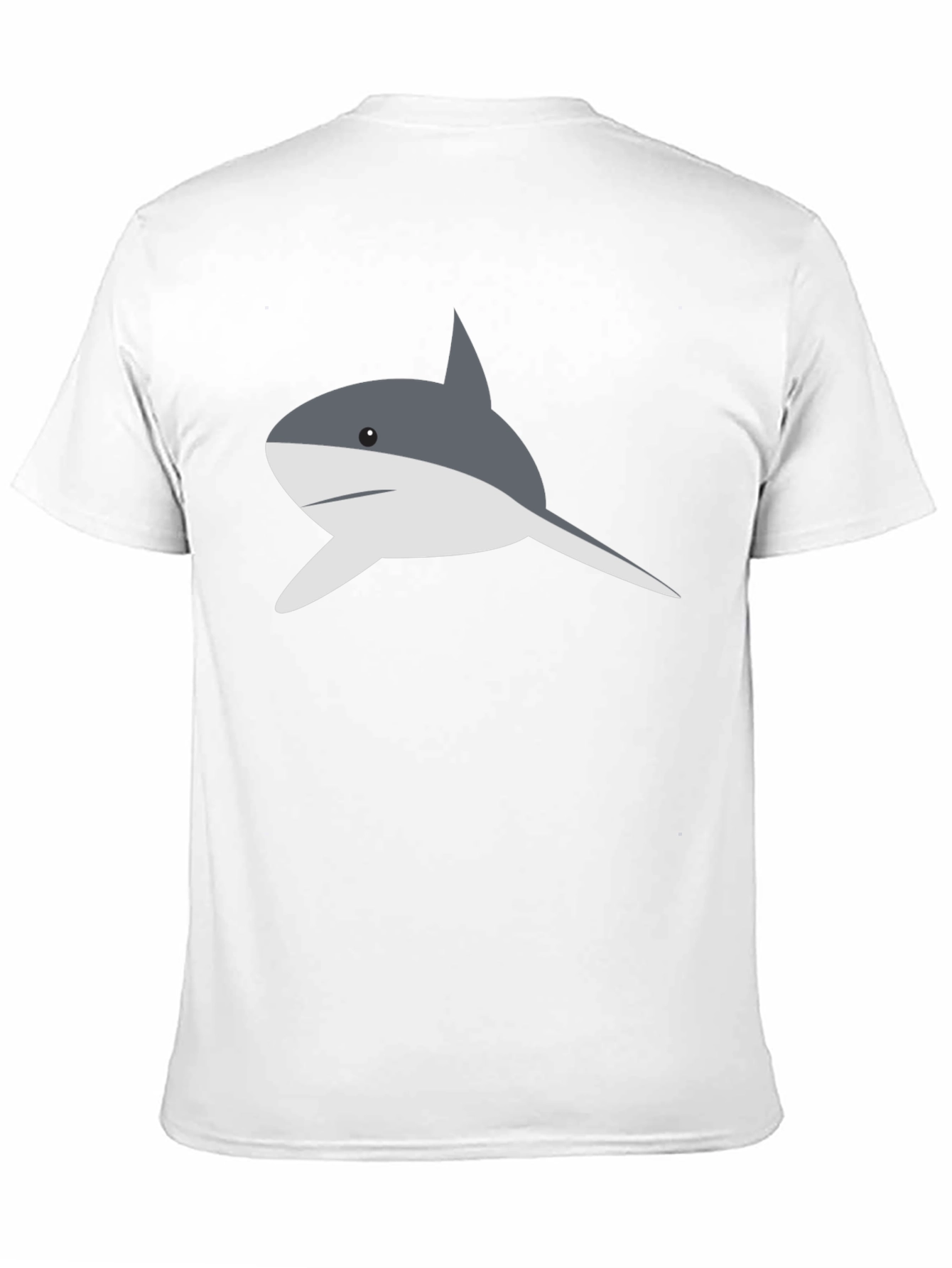Shark Graphic T-Shirt - Mens Black Tee