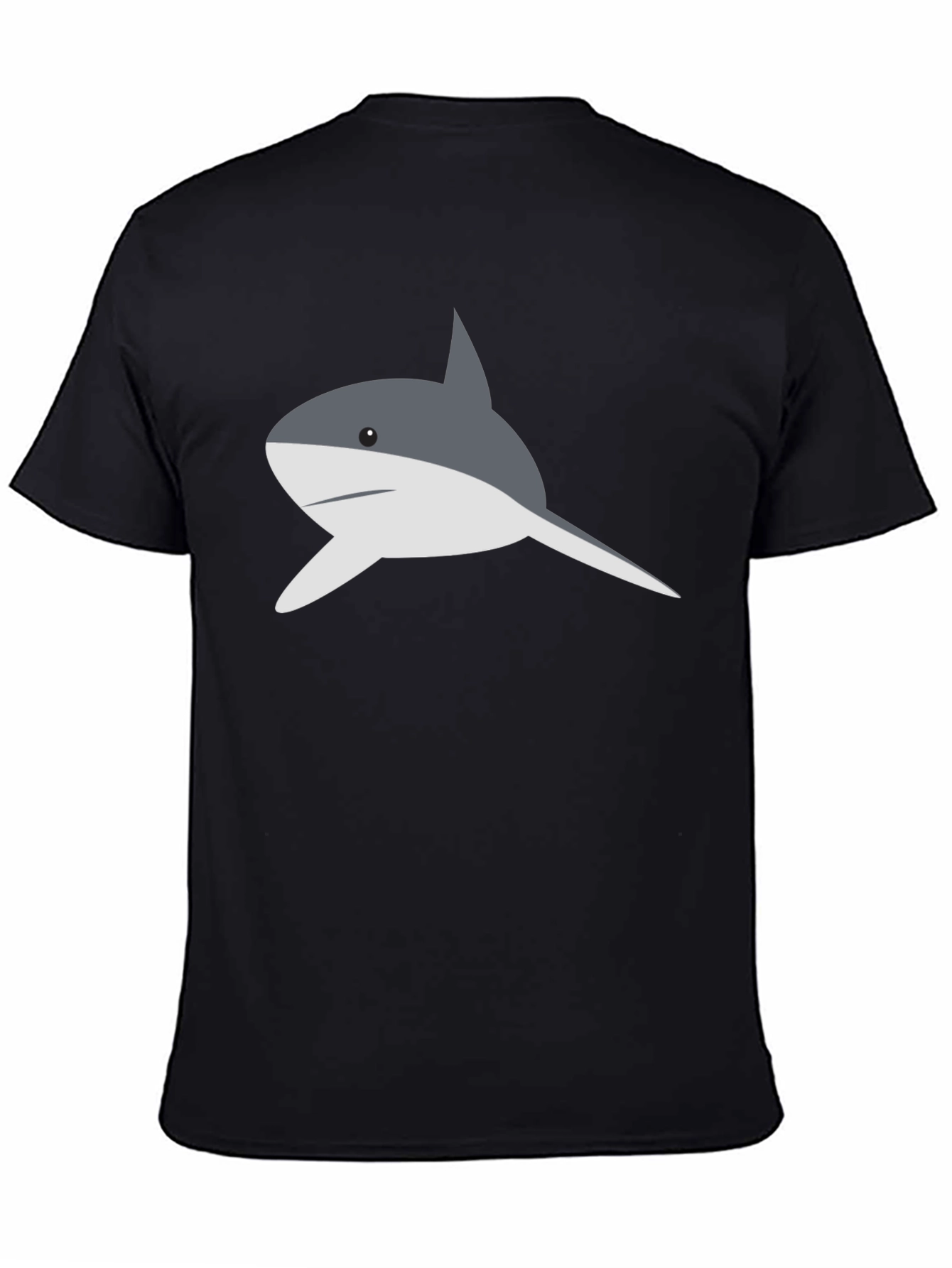 Shark Graphic T-Shirt - Mens Black Tee