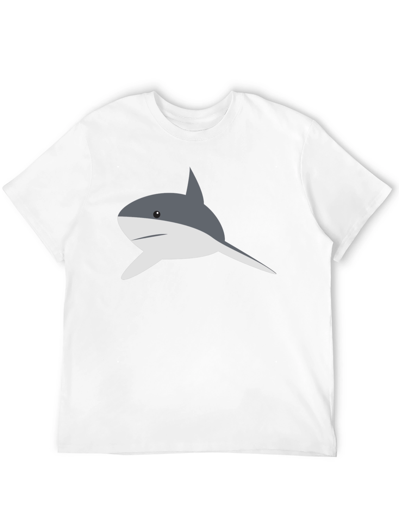 Shark Graphic T-Shirt - Mens Black Tee