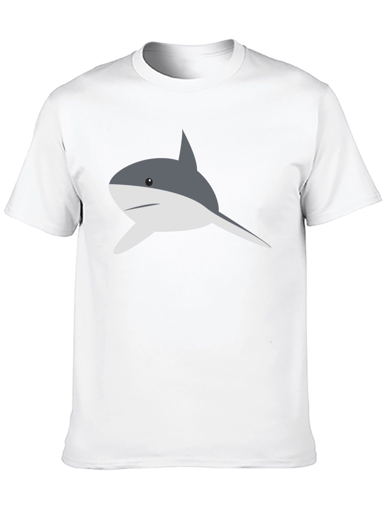 Shark Graphic T-Shirt - Mens Black Tee