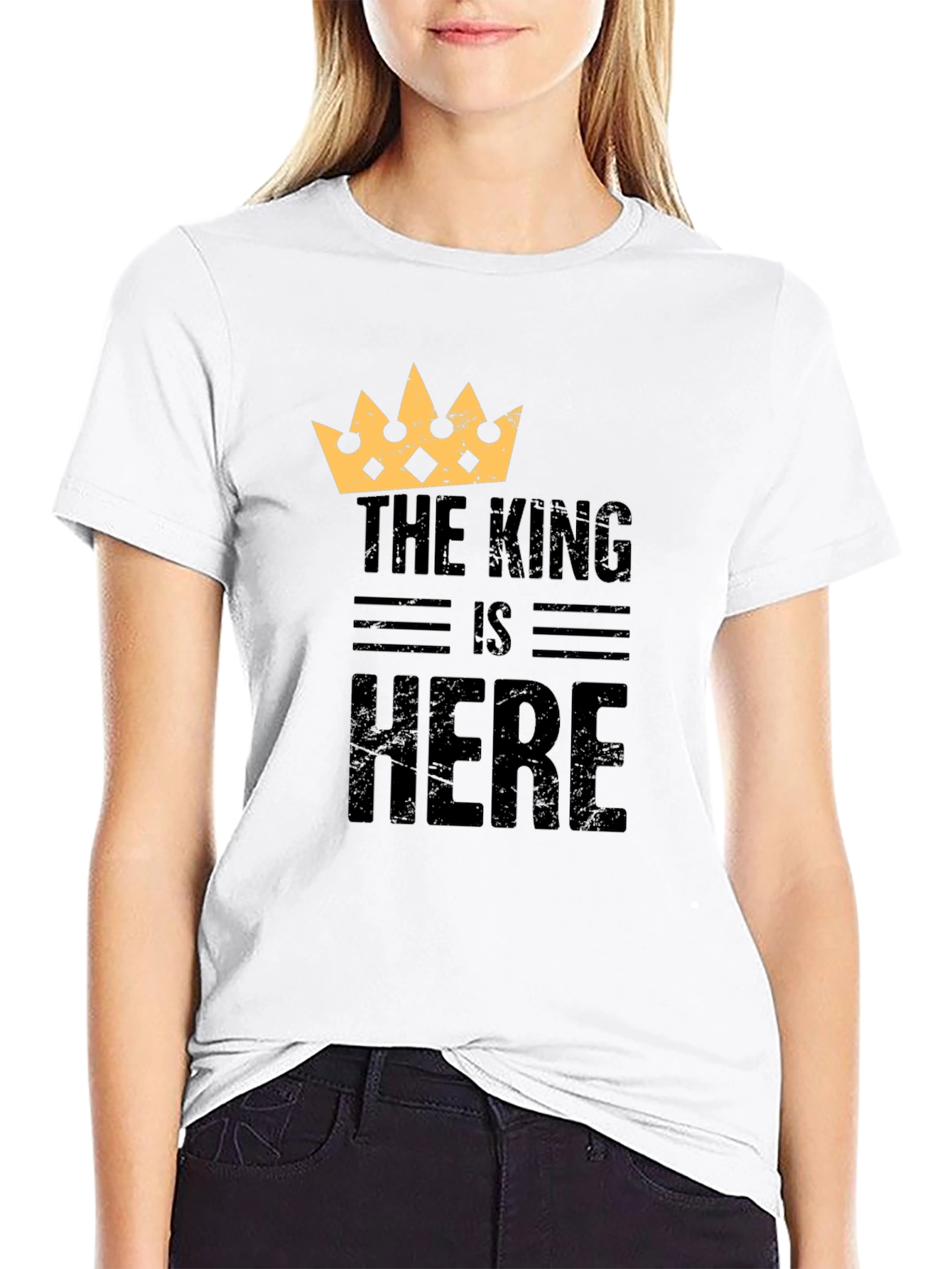 King is Here Graphic T-Shirt