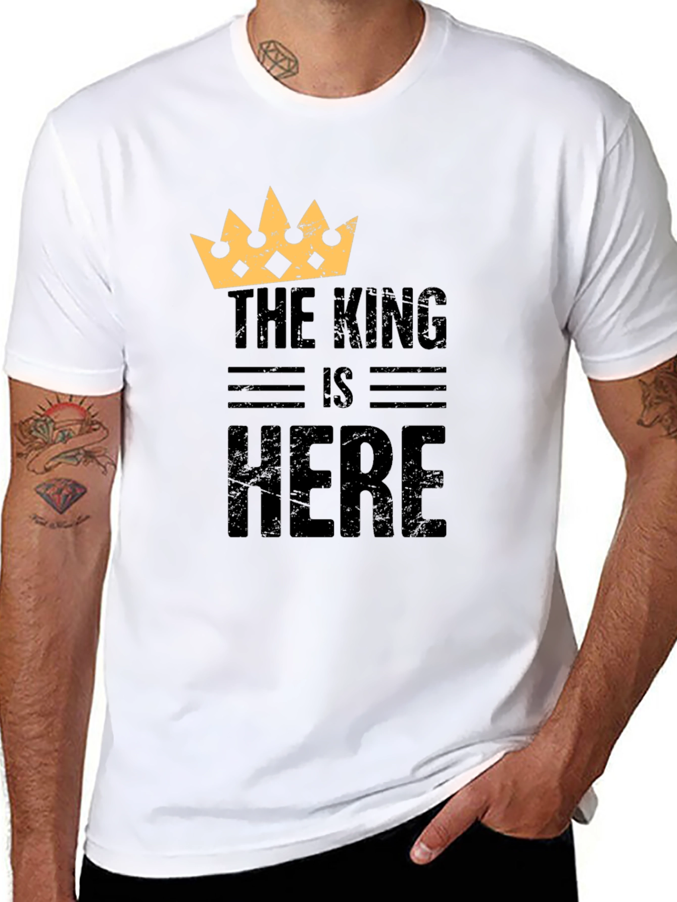 King is Here Graphic T-Shirt