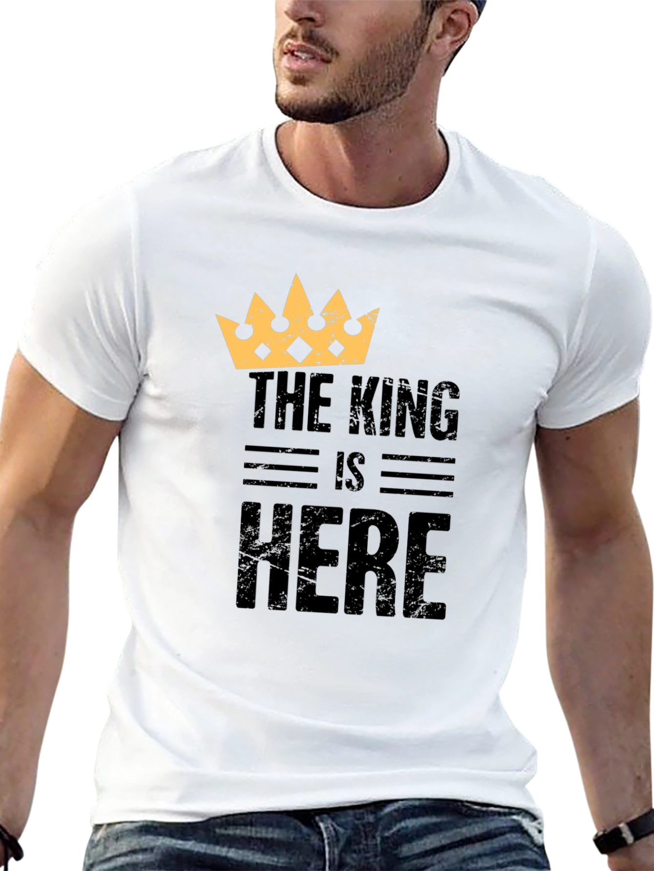 King is Here Graphic T-Shirt