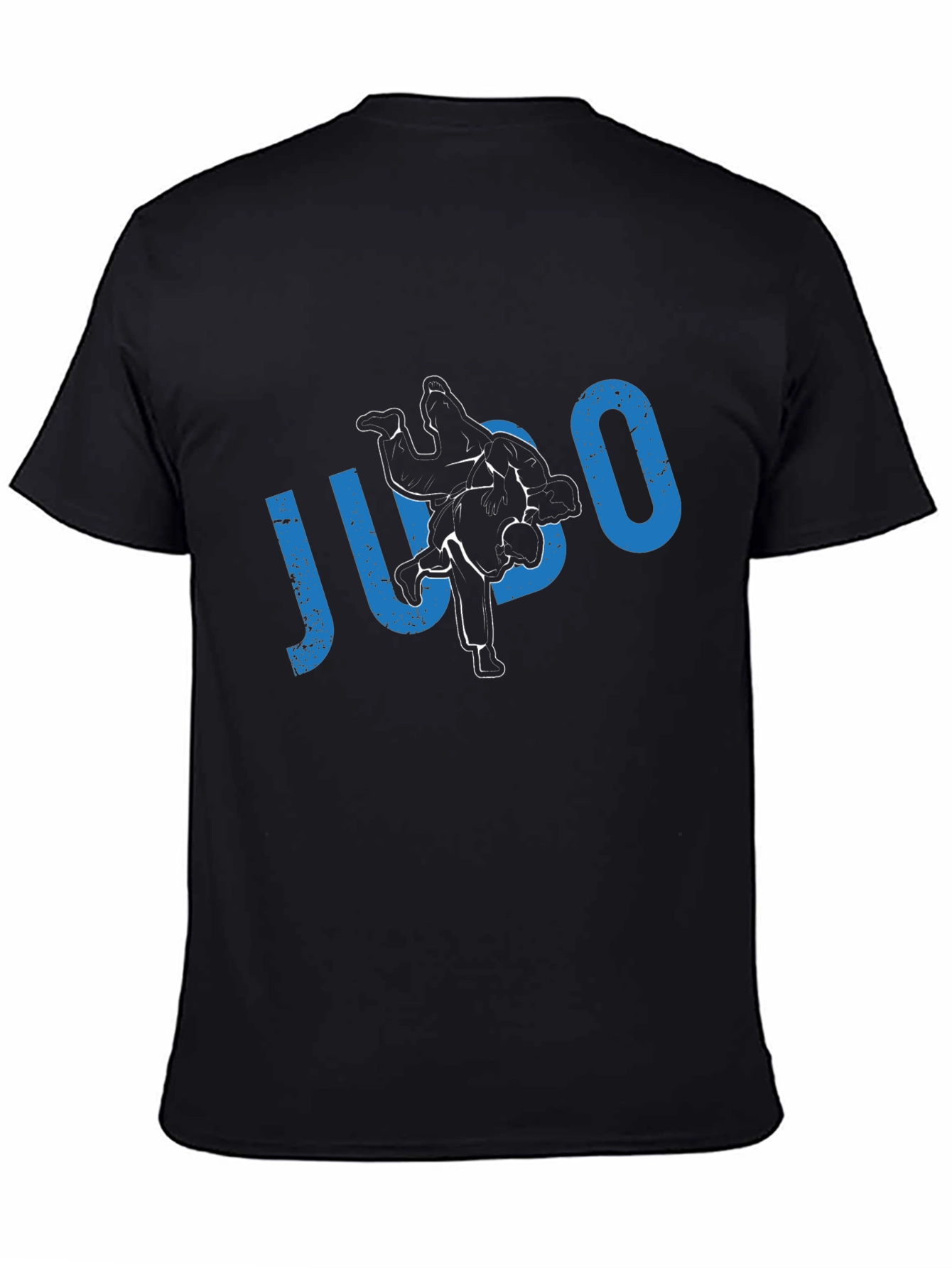 Judo Black T-Shirt Martial Arts Training Graphic Tee