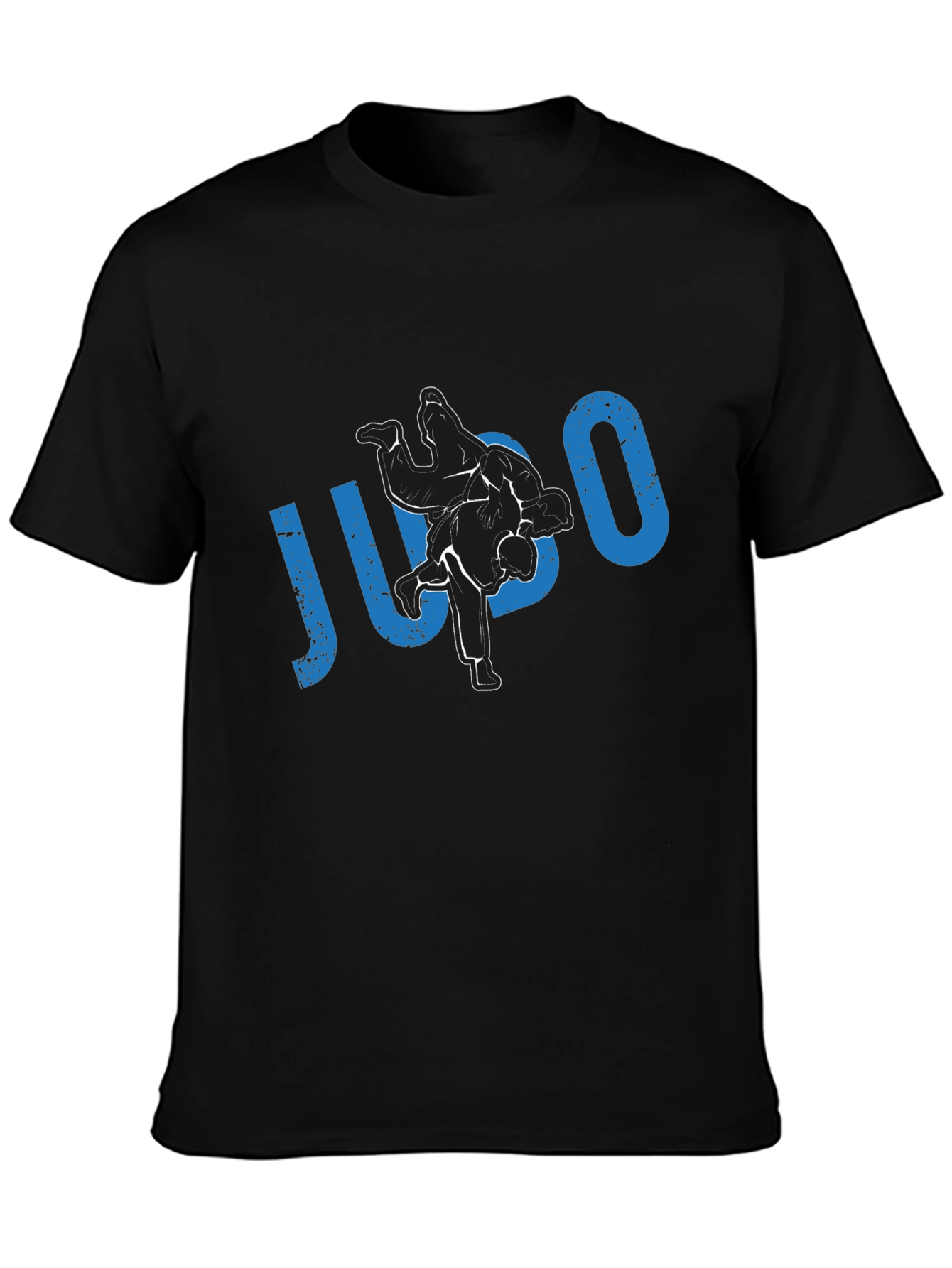Judo Black T-Shirt Martial Arts Training Graphic Tee