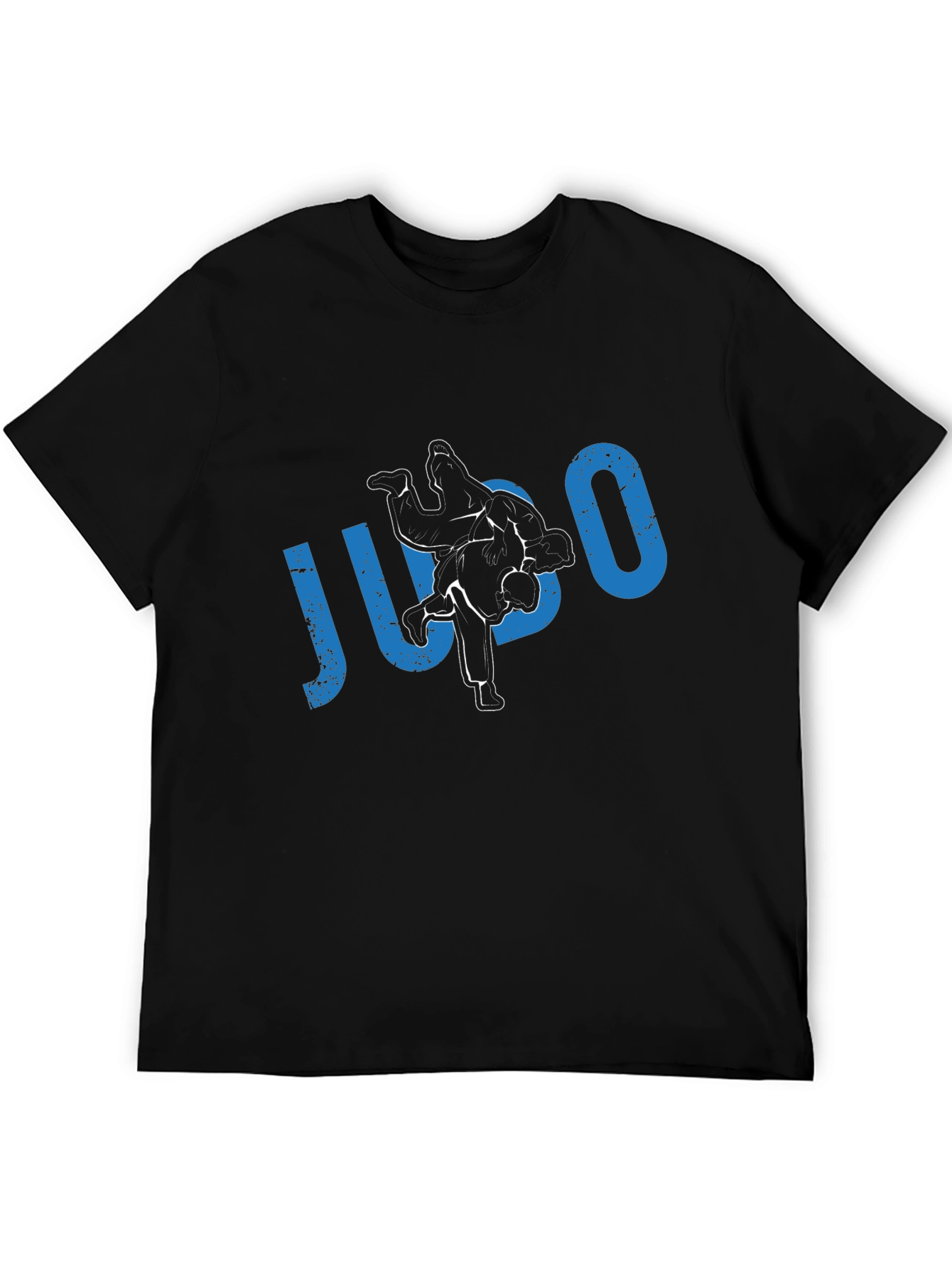 Judo Black T-Shirt Martial Arts Training Graphic Tee