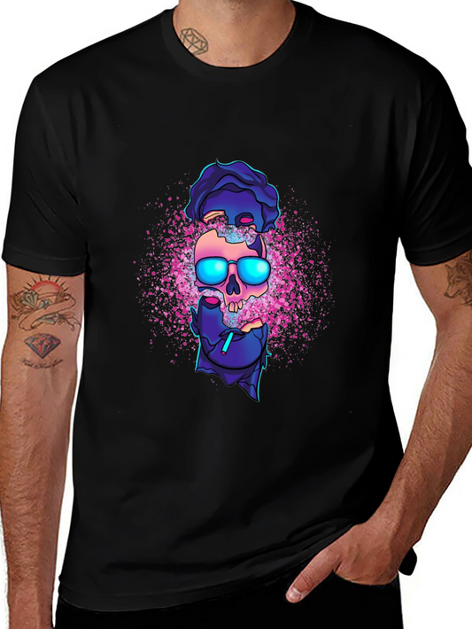 Skull Graphic Black T-Shirt