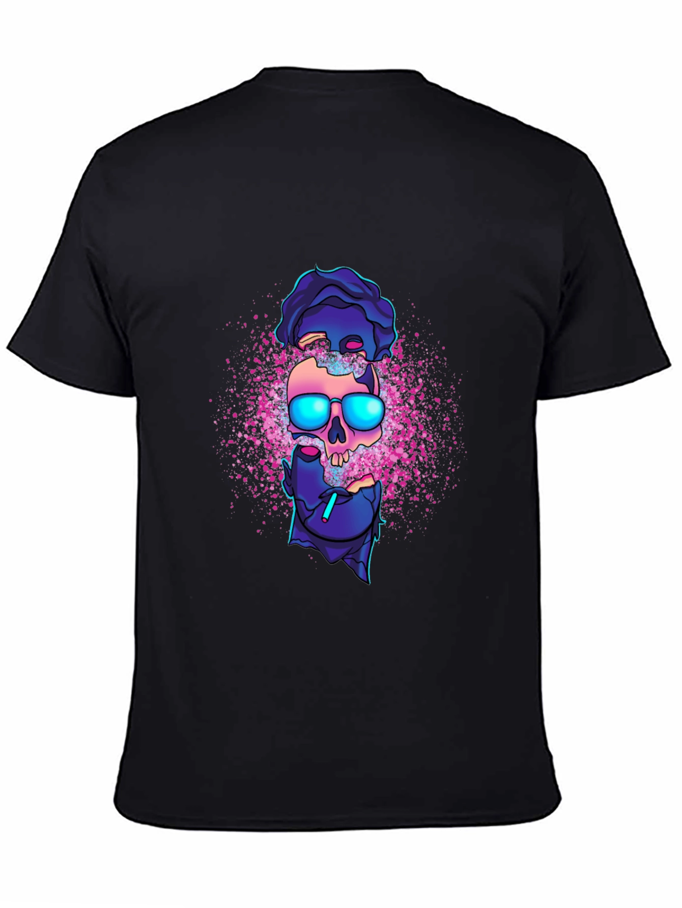 Skull Graphic Black T-Shirt
