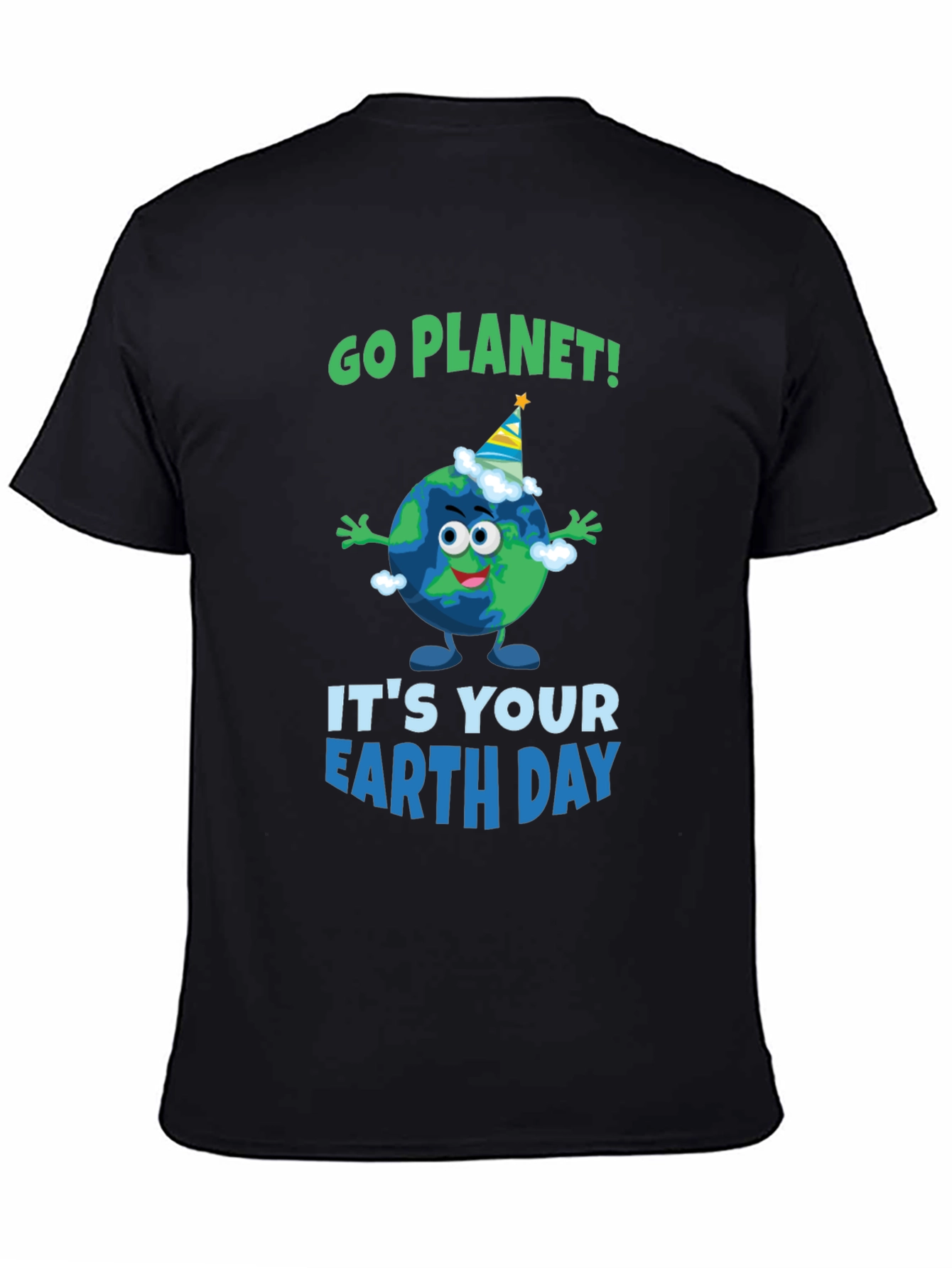 Go Planet! Earth Day Graphic T-Shirt