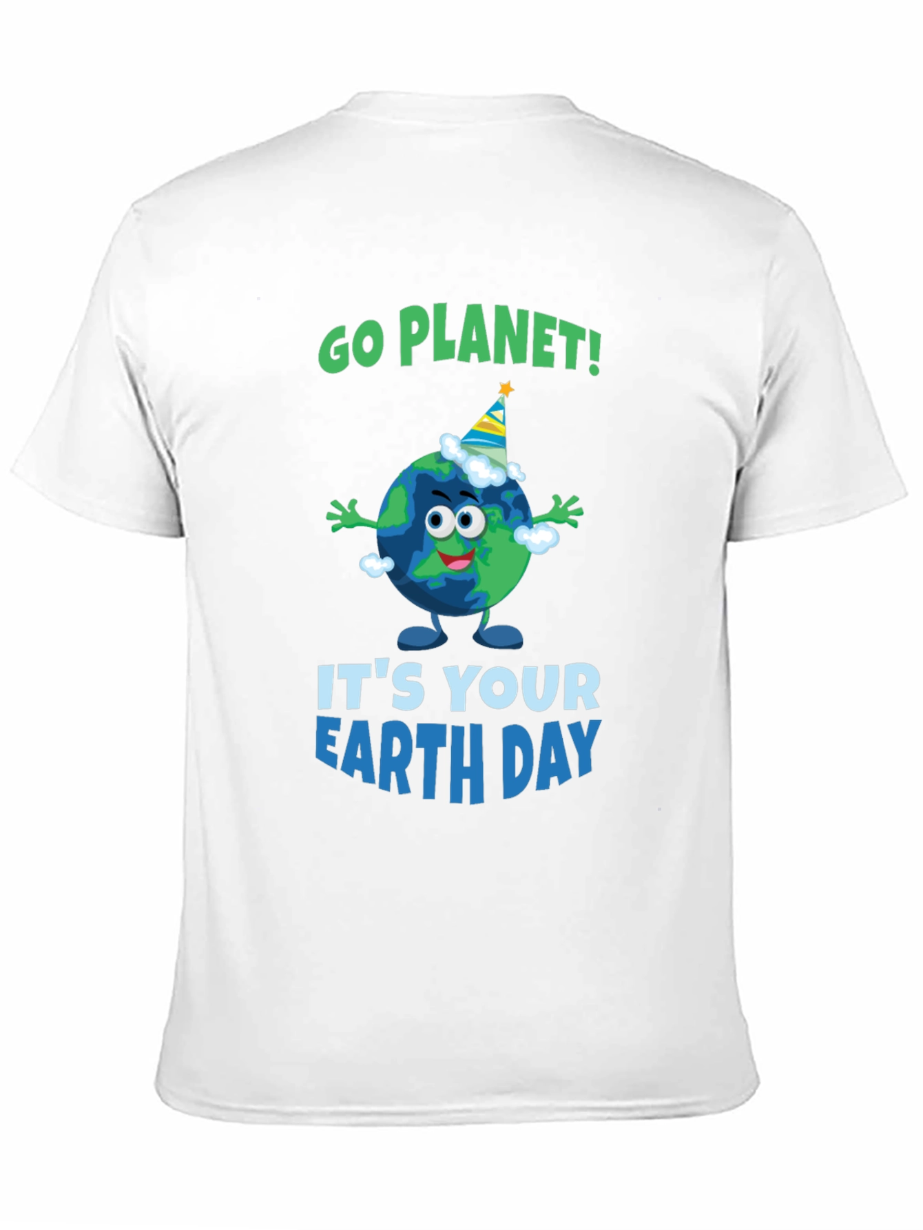 Go Planet! Earth Day Graphic T-Shirt
