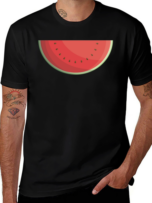 Watermelon Slice Graphic Tee - Summer Fun
