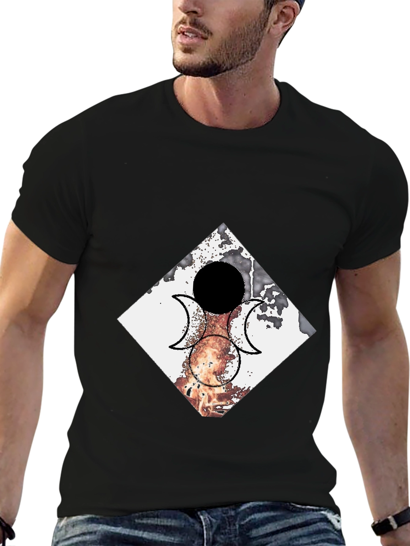 Triple Moon Goddess Graphic Tee