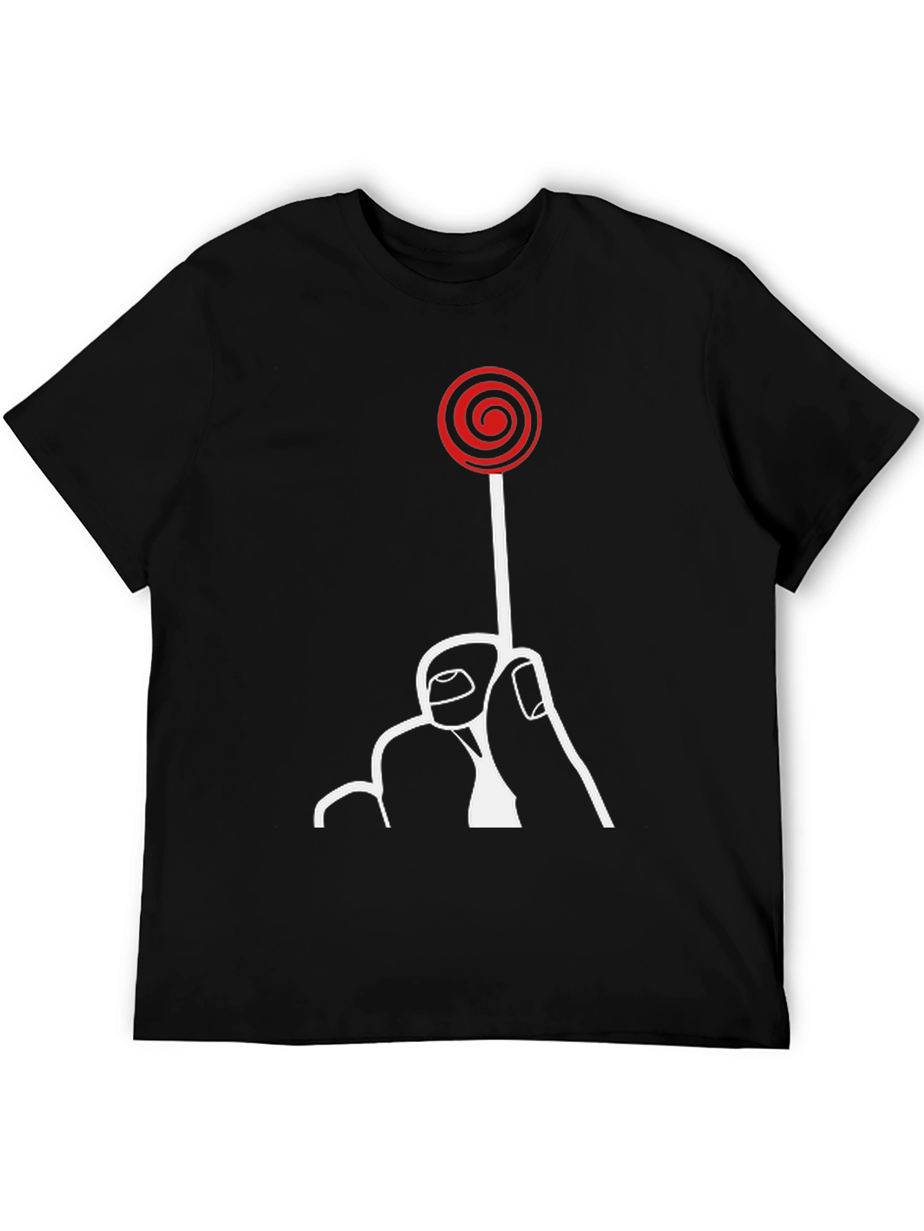 Saw Movie Lollipop Graphic Tee - Black