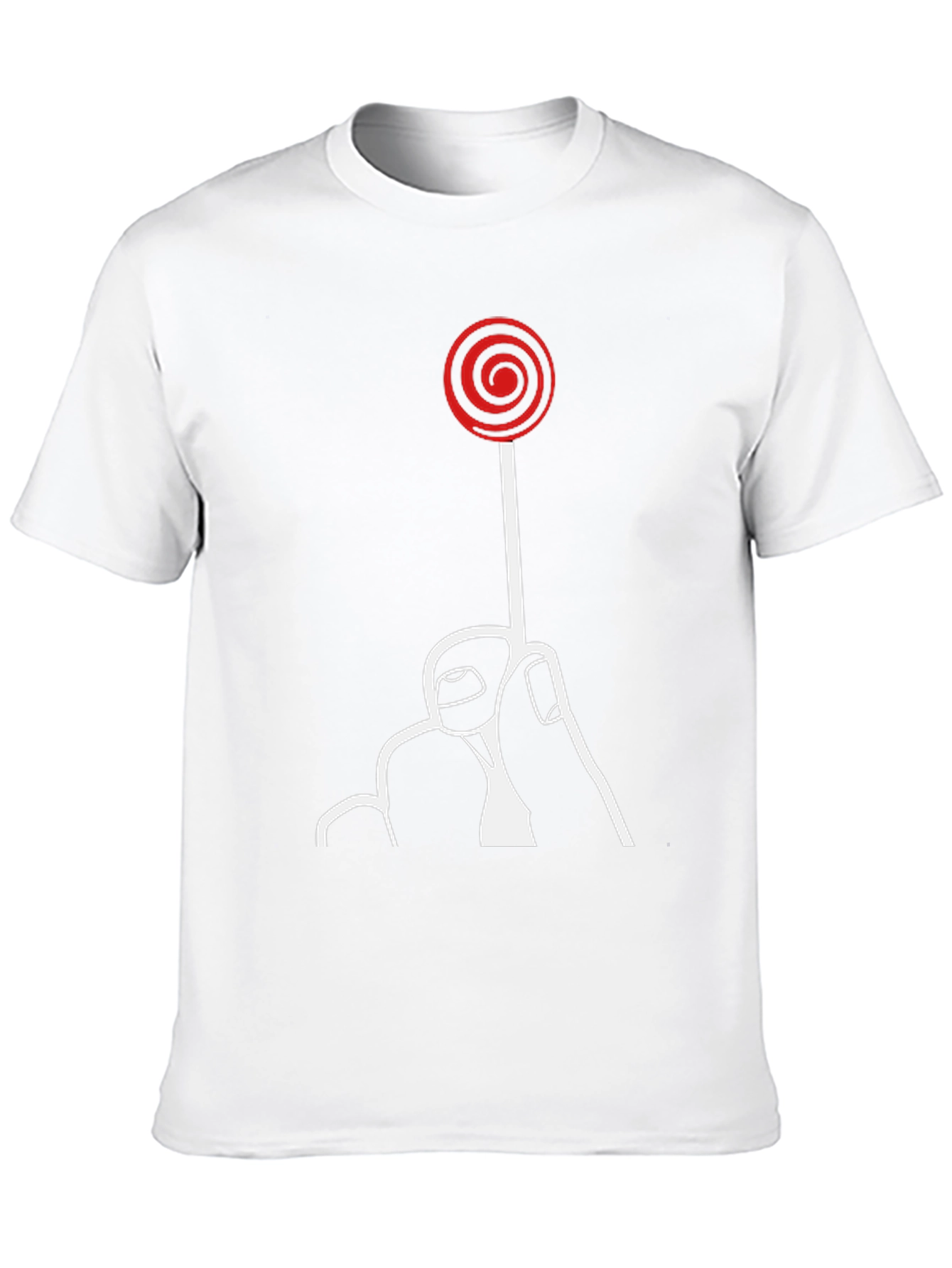 Saw Movie Lollipop Graphic Tee - Black