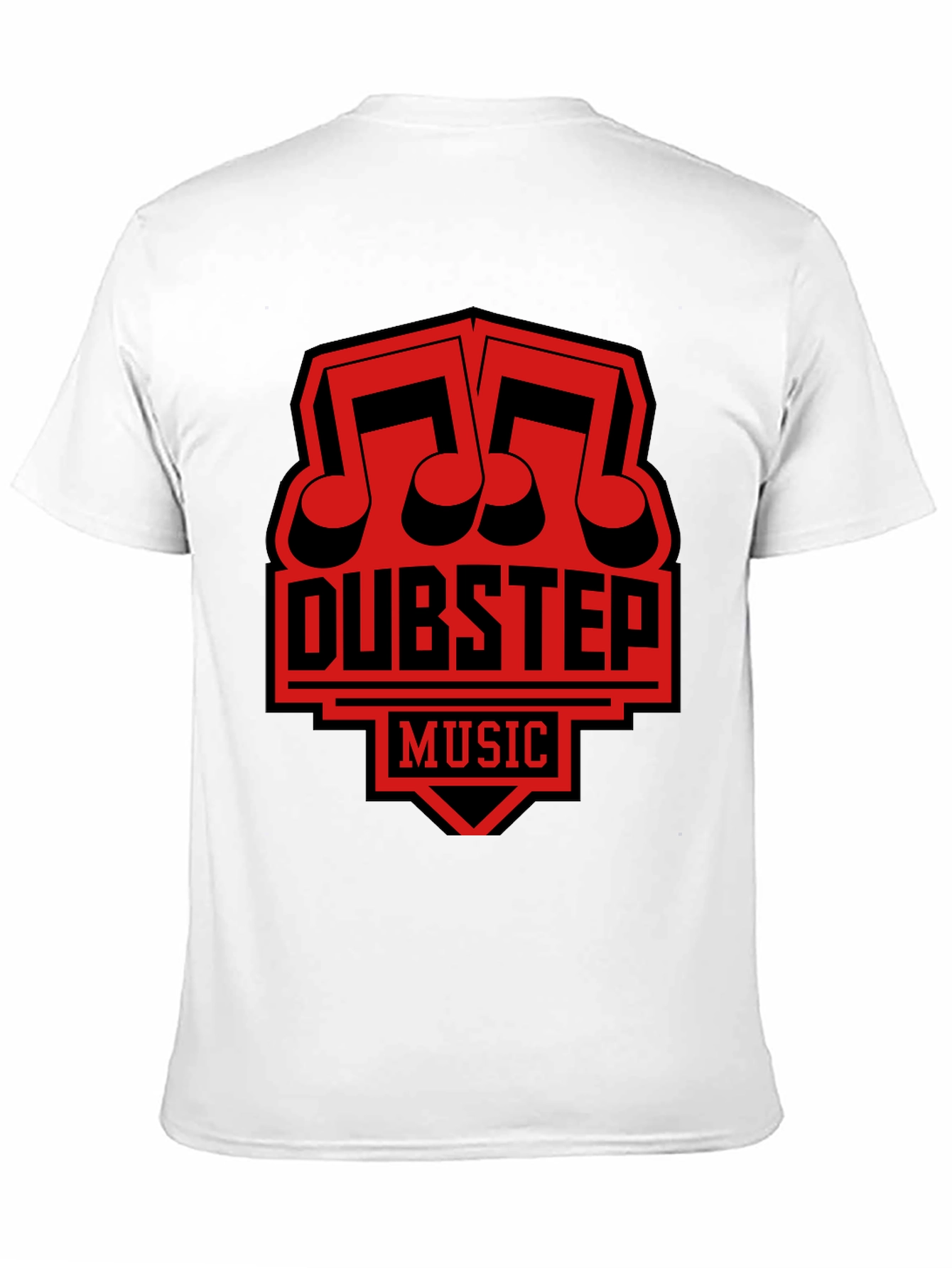 Dubstep Music Graphic T-Shirt - Black