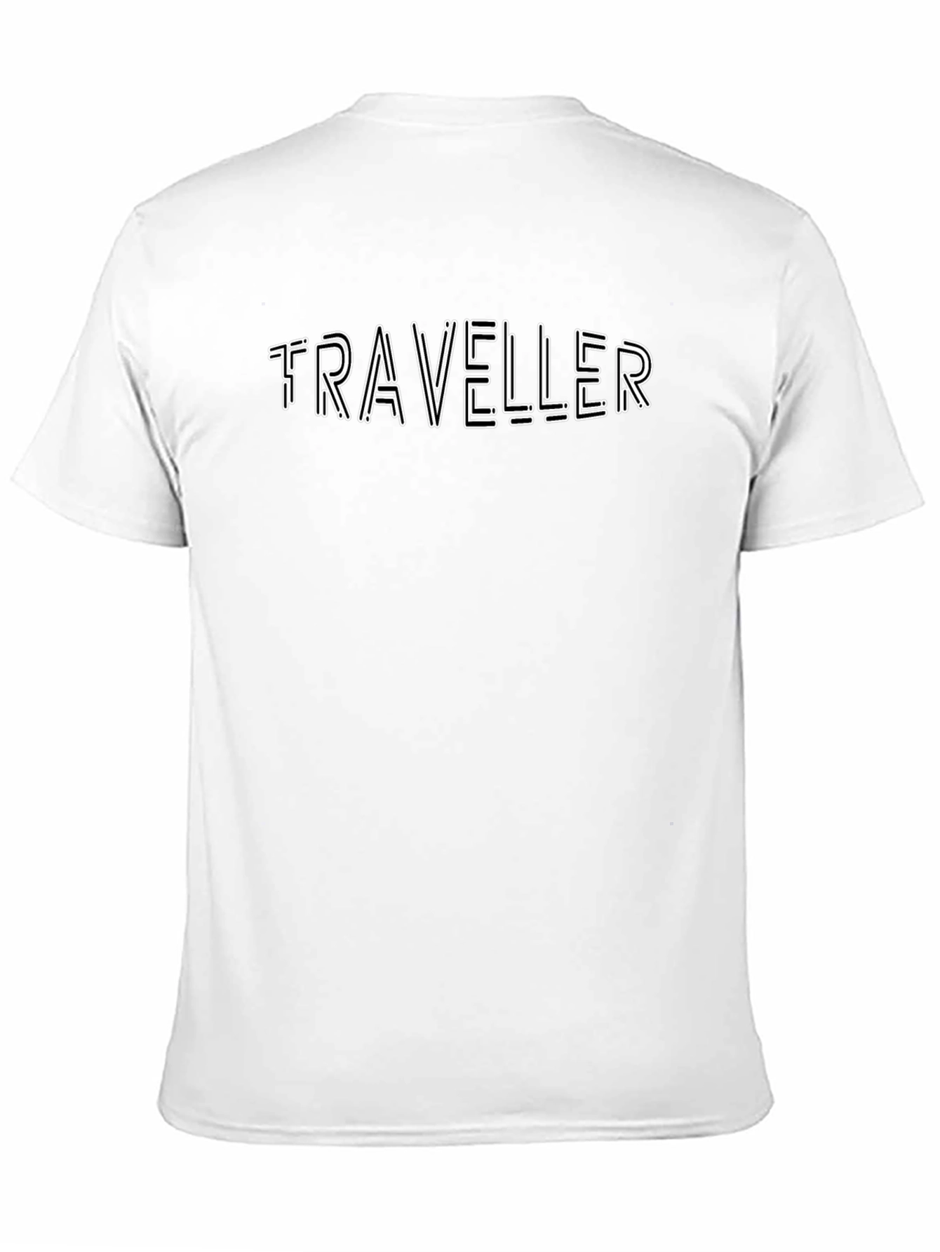 Traveller Graphic Tee - Cool Black T-Shirt