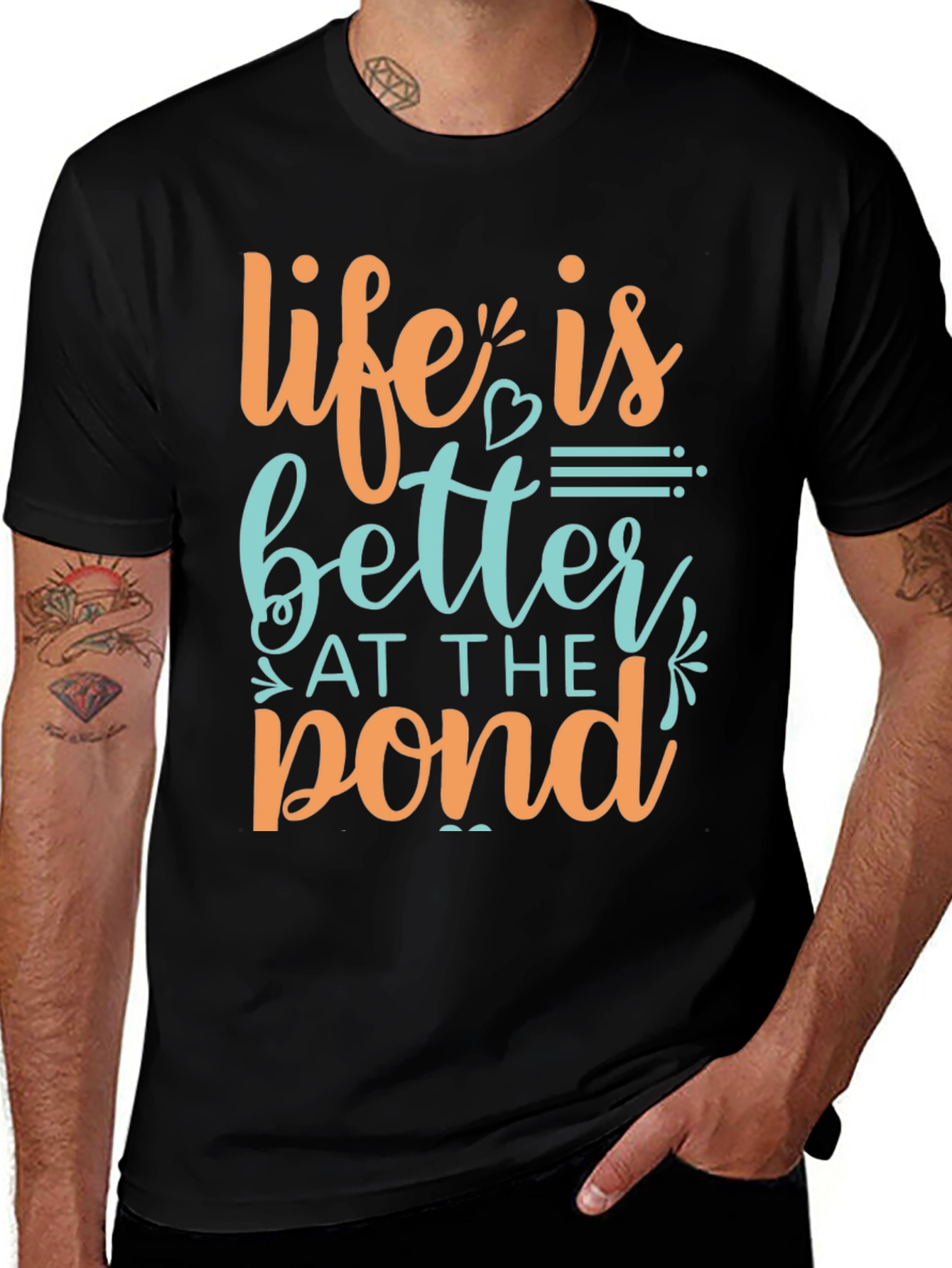 Life is Better at the Pond Graphic Tee