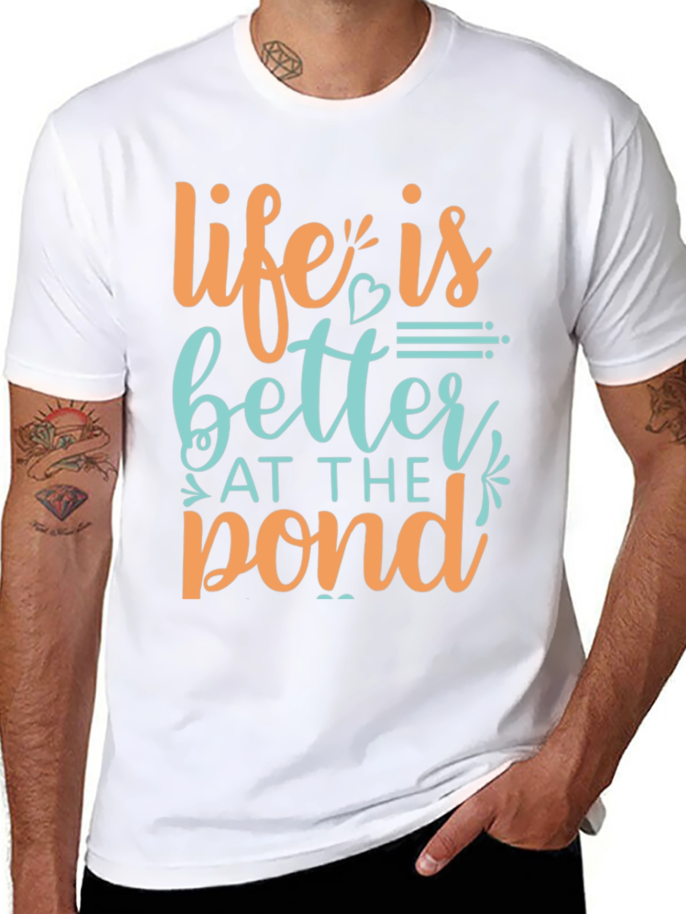 Life is Better at the Pond Graphic Tee
