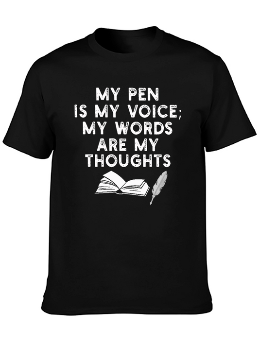 My Pen My Voice T-Shirt - Writer Gift