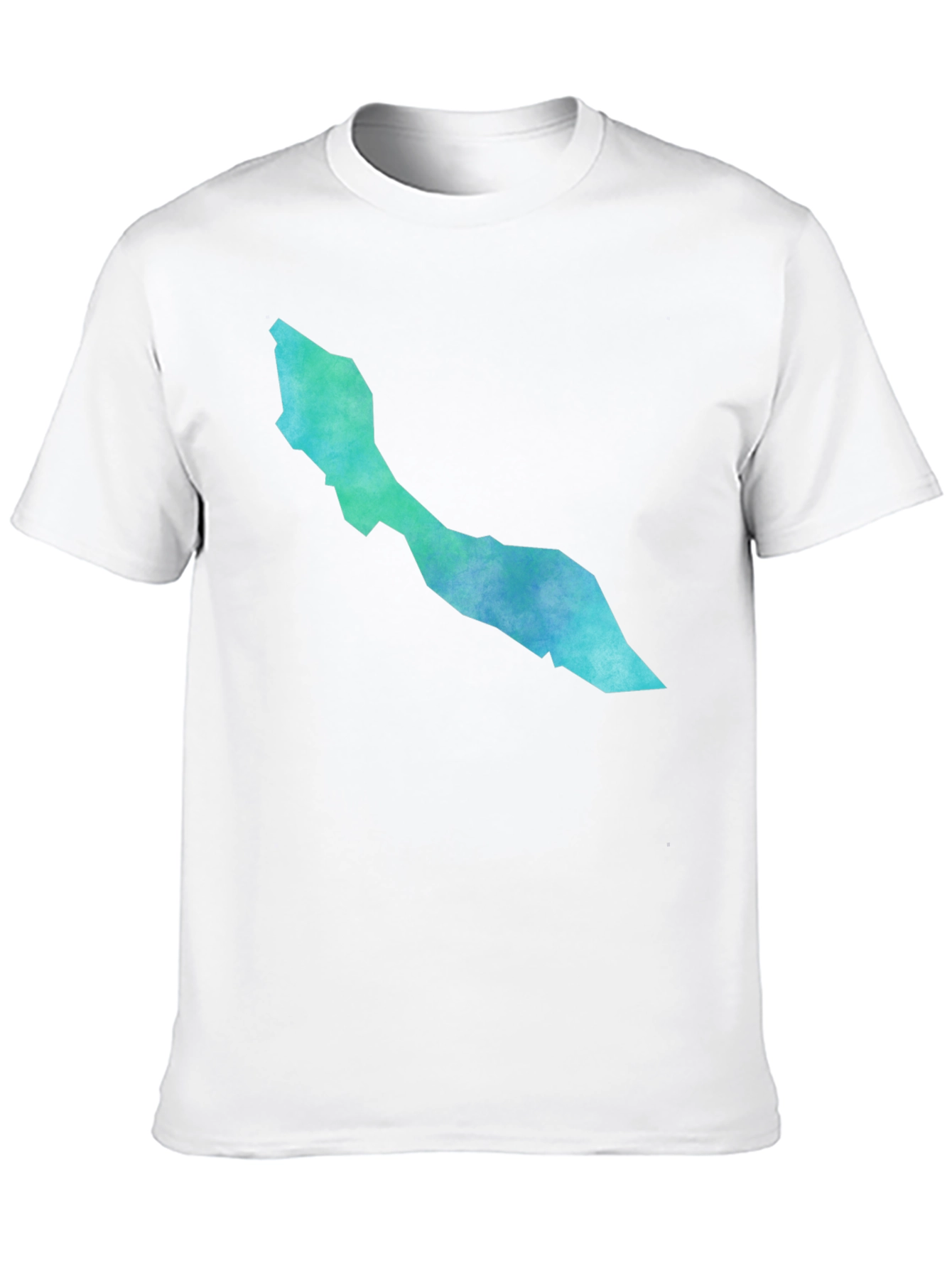 Curaçao Map Graphic Tee - Modern Style