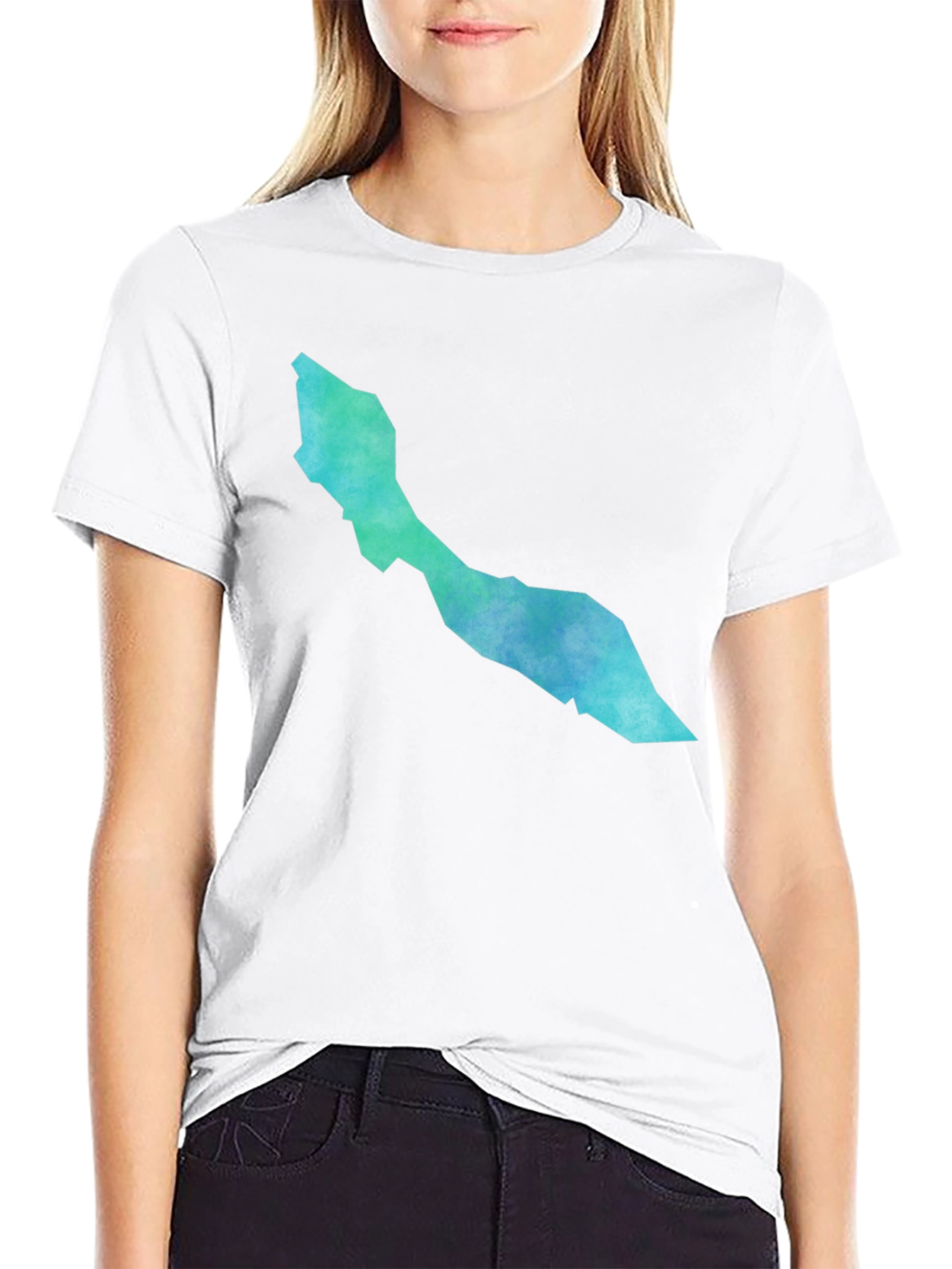 Curaçao Map Graphic Tee - Modern Style