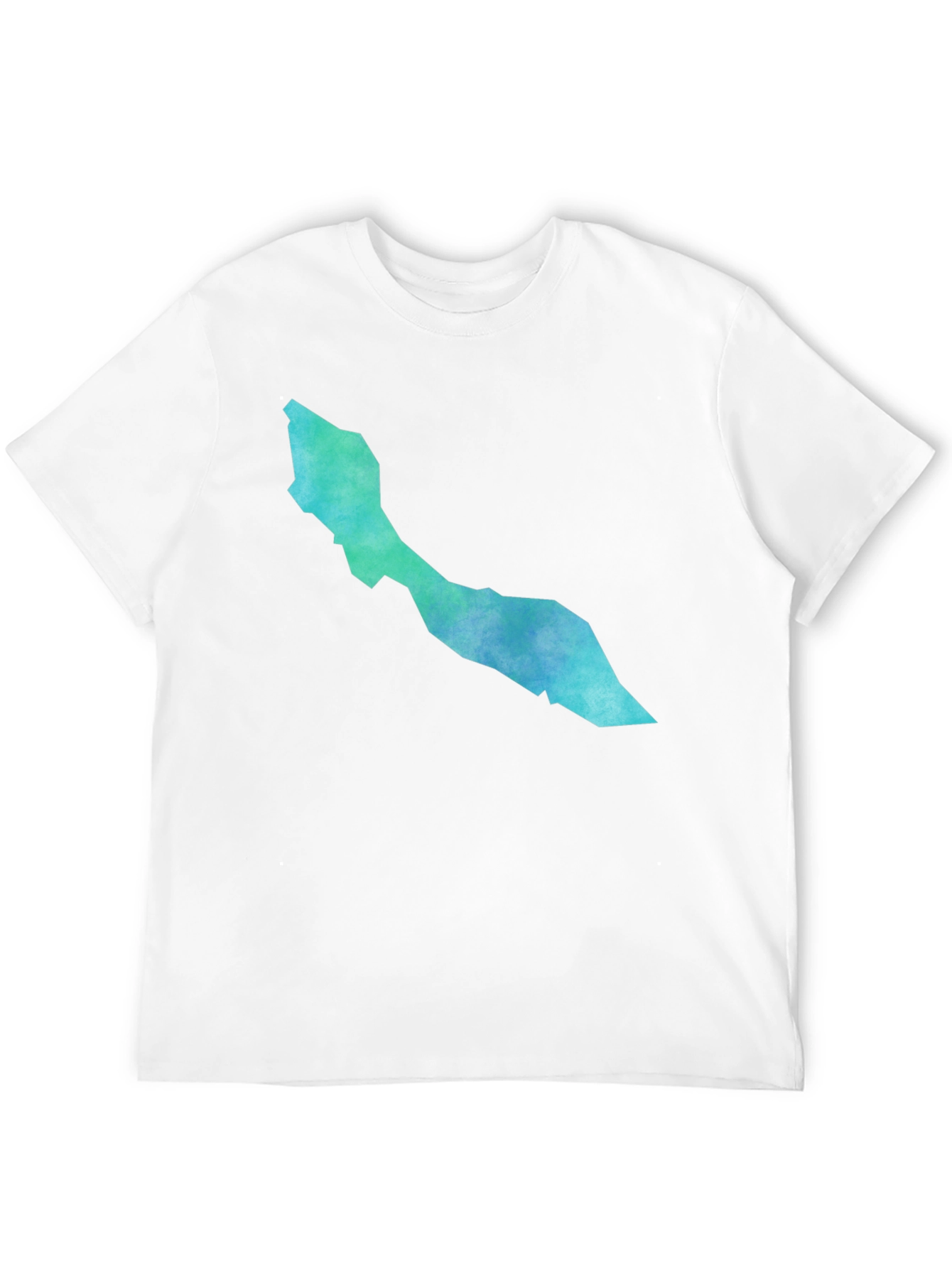 Curaçao Map Graphic Tee - Modern Style