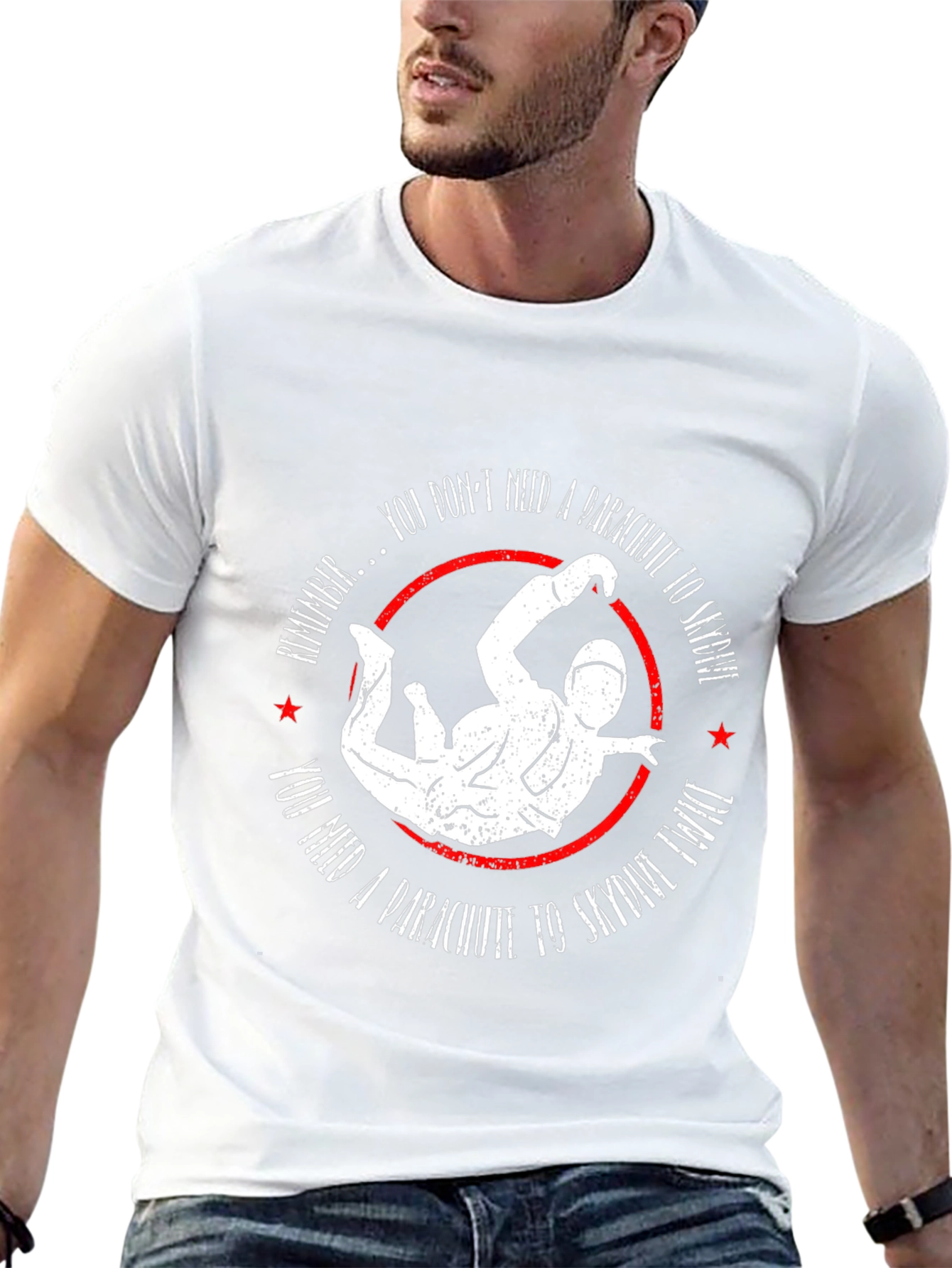Skydiving Parachute T-Shirt