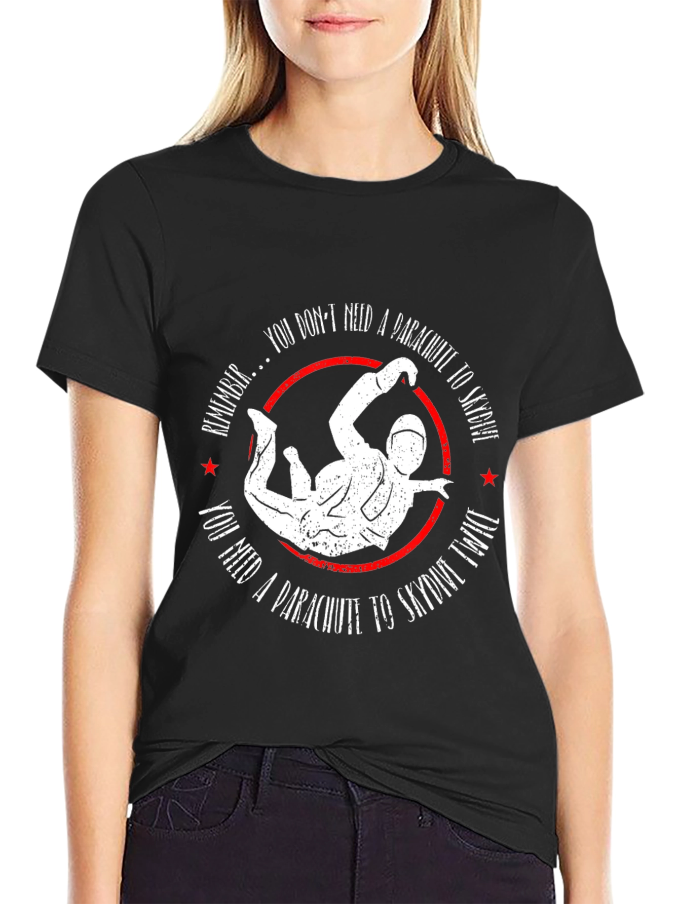 Skydiving Parachute T-Shirt