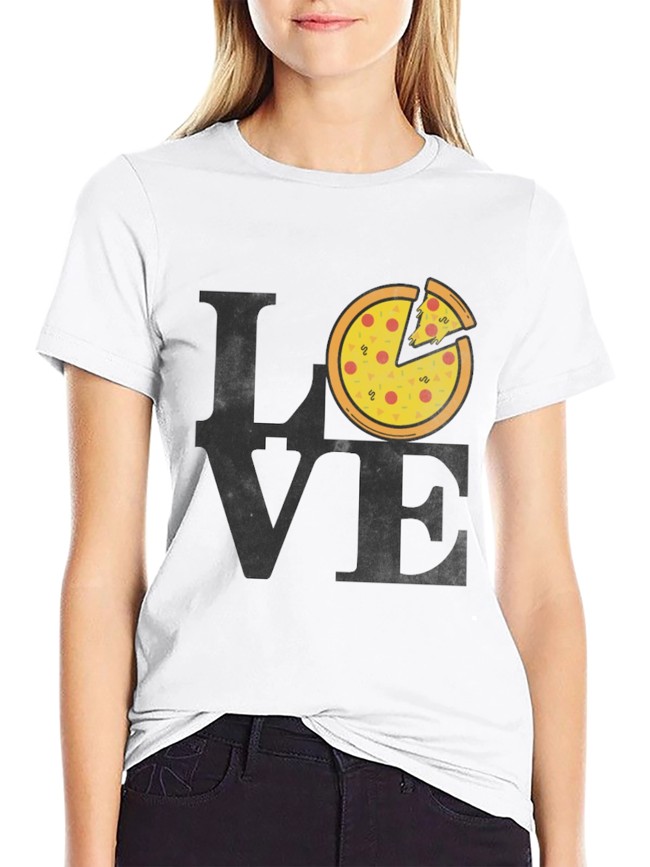 Pizza Love Graphic T-Shirt - Foodie Fashion Tee