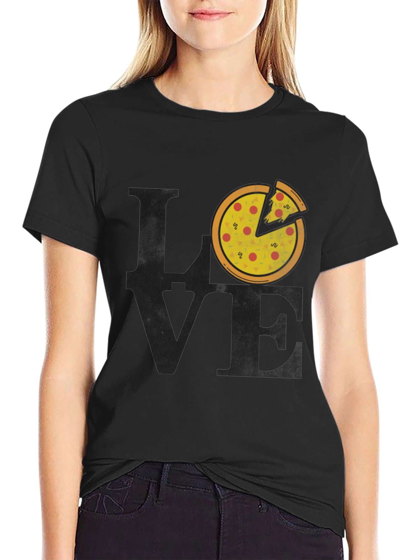 Pizza Love Graphic T-Shirt - Foodie Fashion Tee