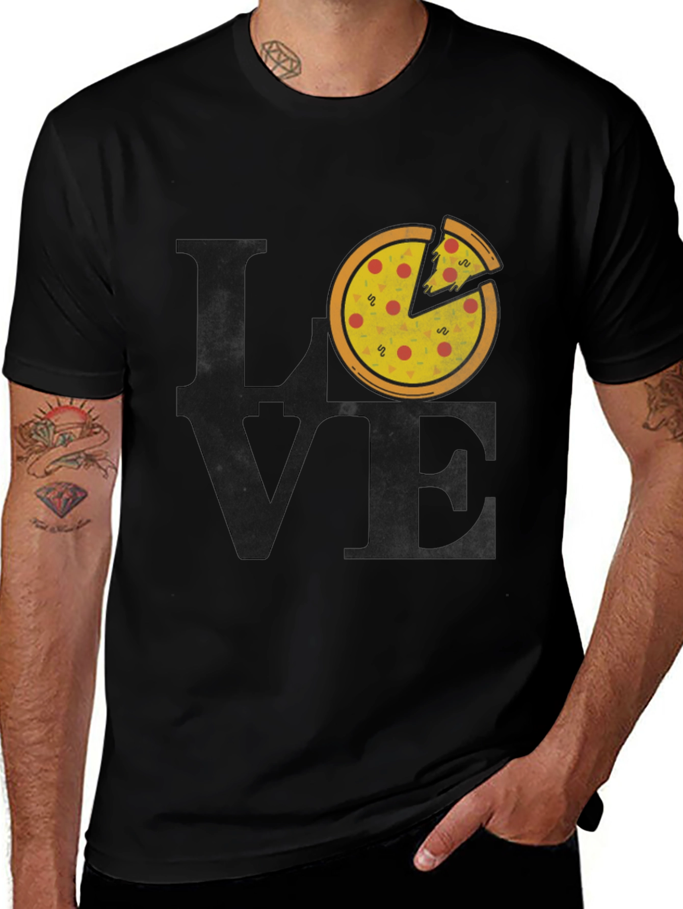 Pizza Love Graphic T-Shirt - Foodie Fashion Tee