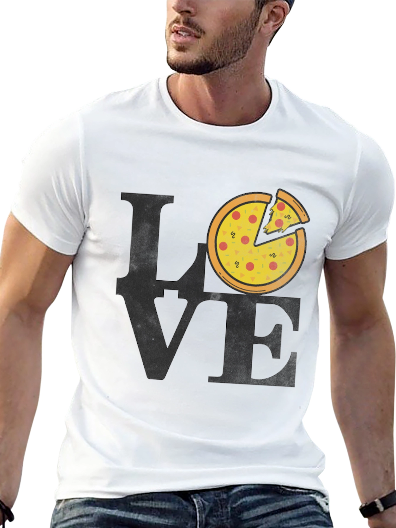 Pizza Love Graphic T-Shirt - Foodie Fashion Tee