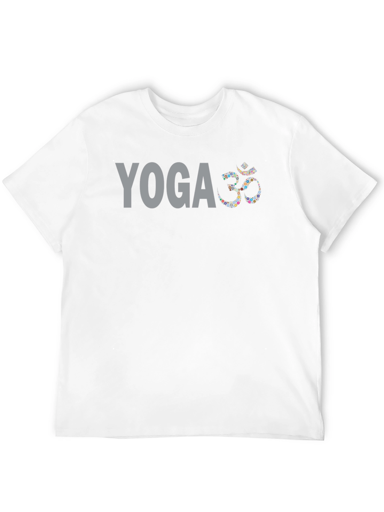 Yoga Om Symbol T-Shirt - Soft Cotton Blend