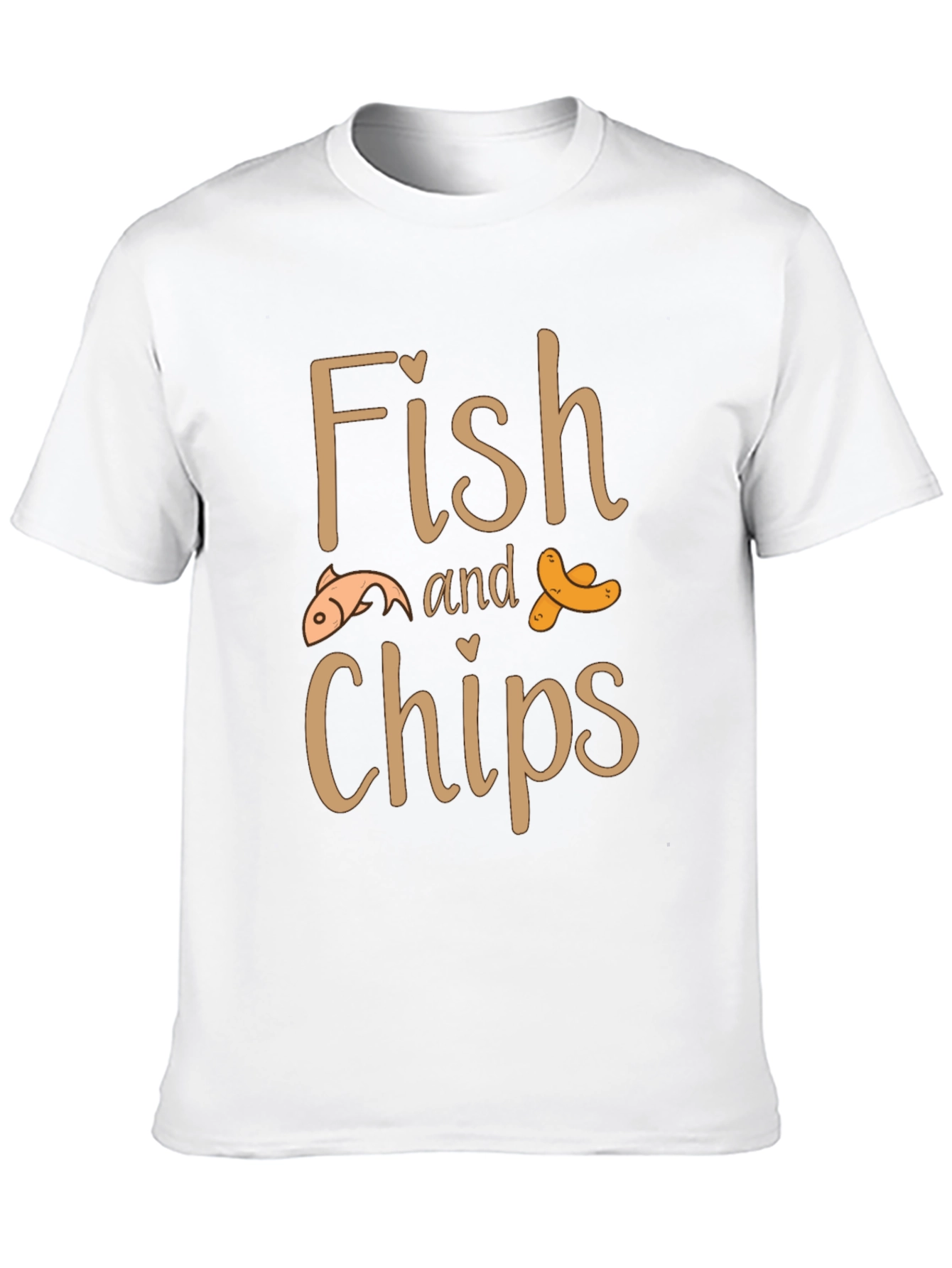 Fish and Chips Graphic Tee - Comfort Fit