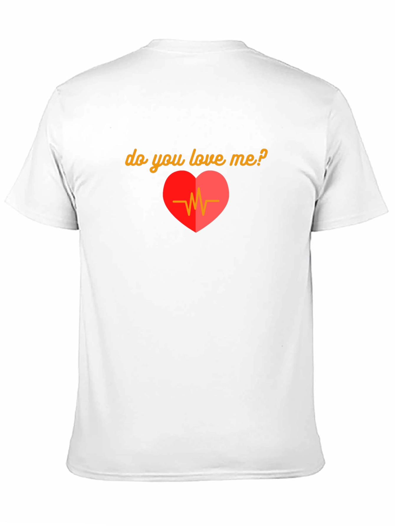 Do You Love Me? Heartbeat Graphic T-Shirt
