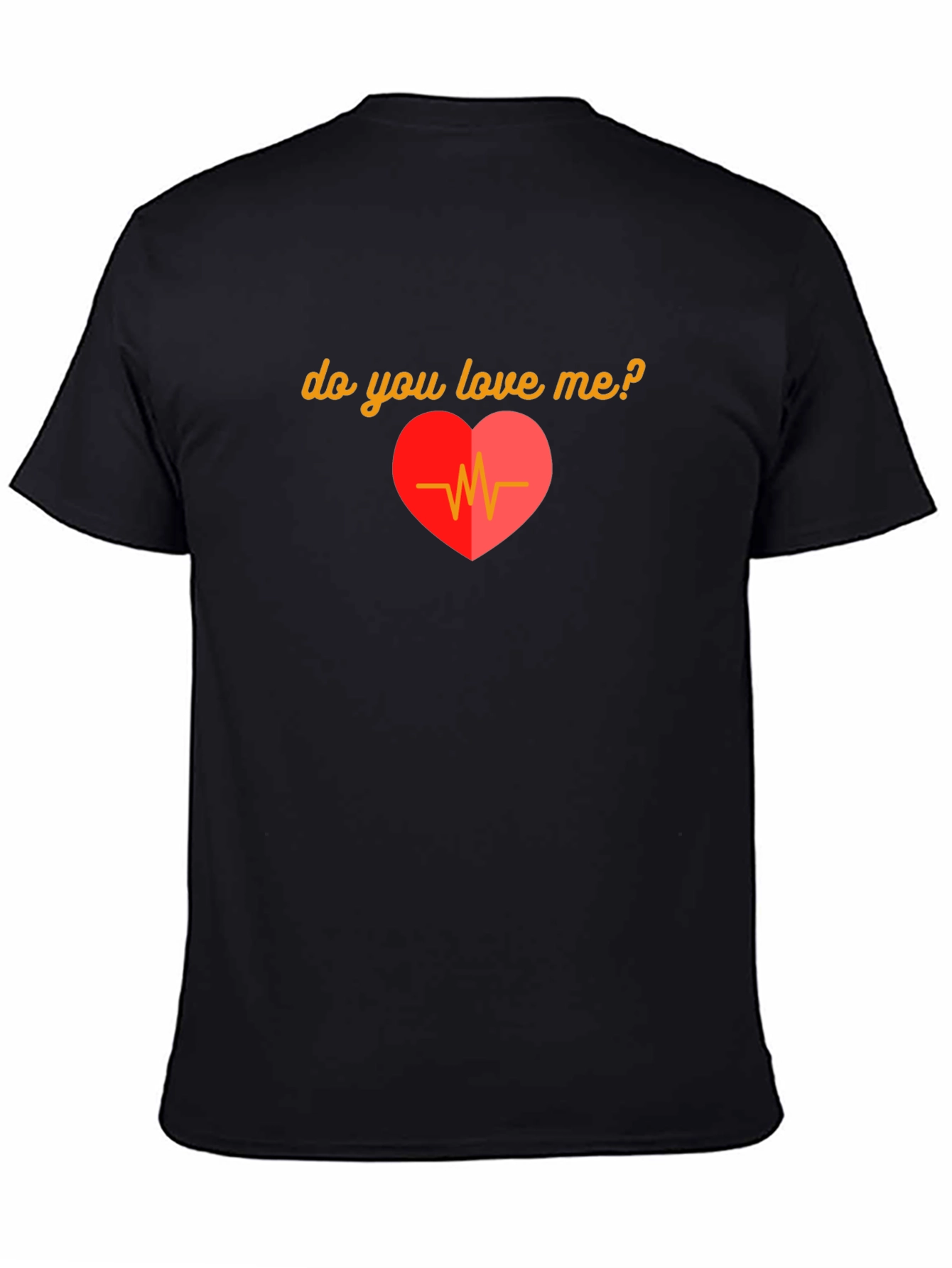 Do You Love Me? Heartbeat Graphic T-Shirt